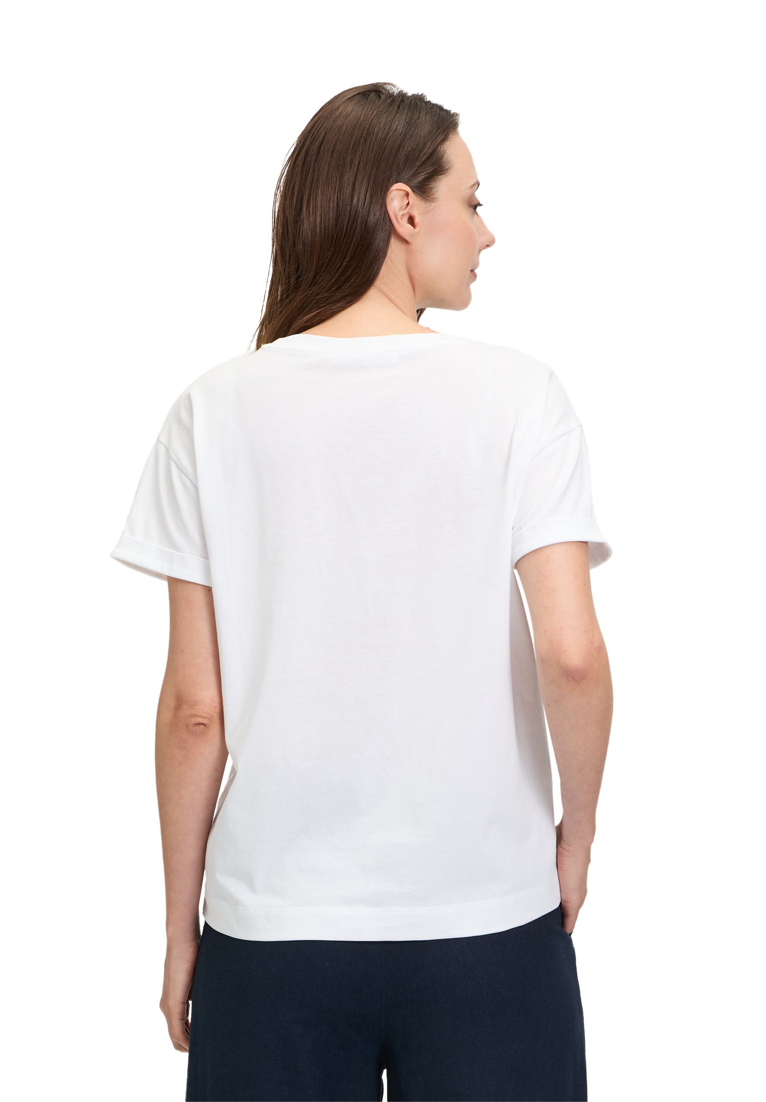 Betty&Co T-Shirt »Casual-Shirt mit Stickerei«