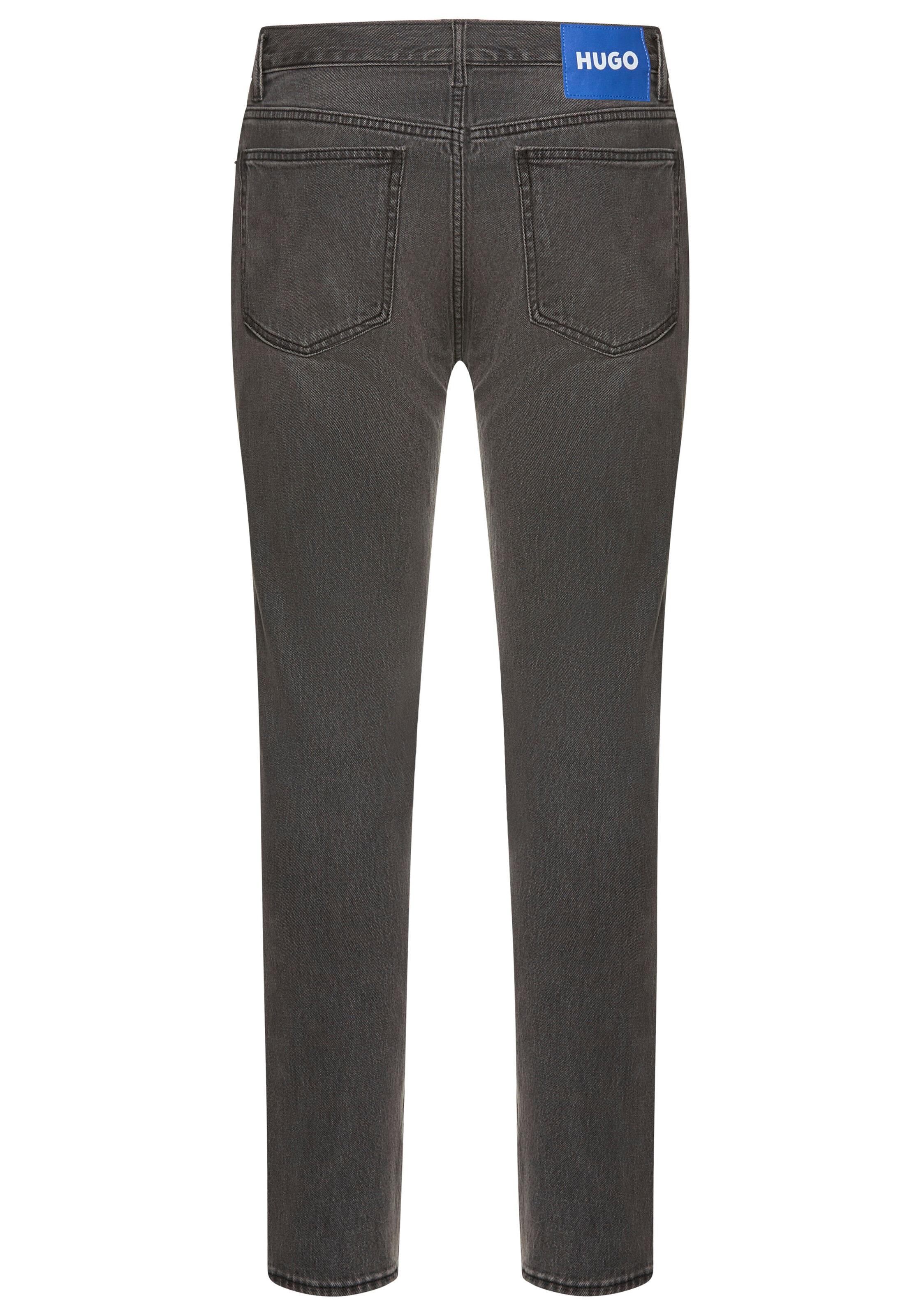 HUGO Blue Slim-fit-Jeans »Ash« mit Stone-washed-Finish