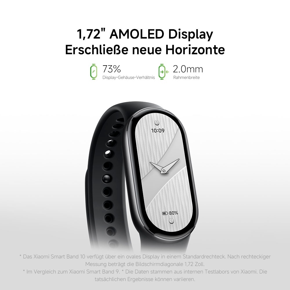 Xiaomi Fitness-Tracker »Smart Band 10 Ceramic Edition«