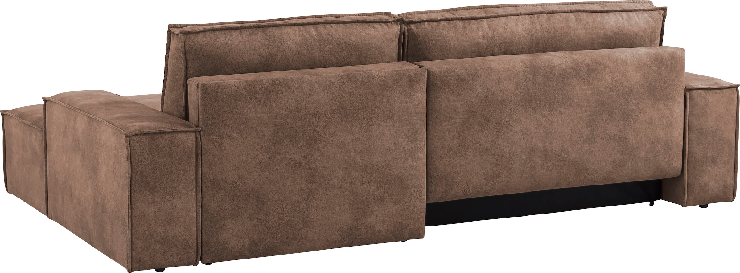 Ecksofa SHERWOOD Schlafsofa, mit Bettkasten, Cord-Bezug