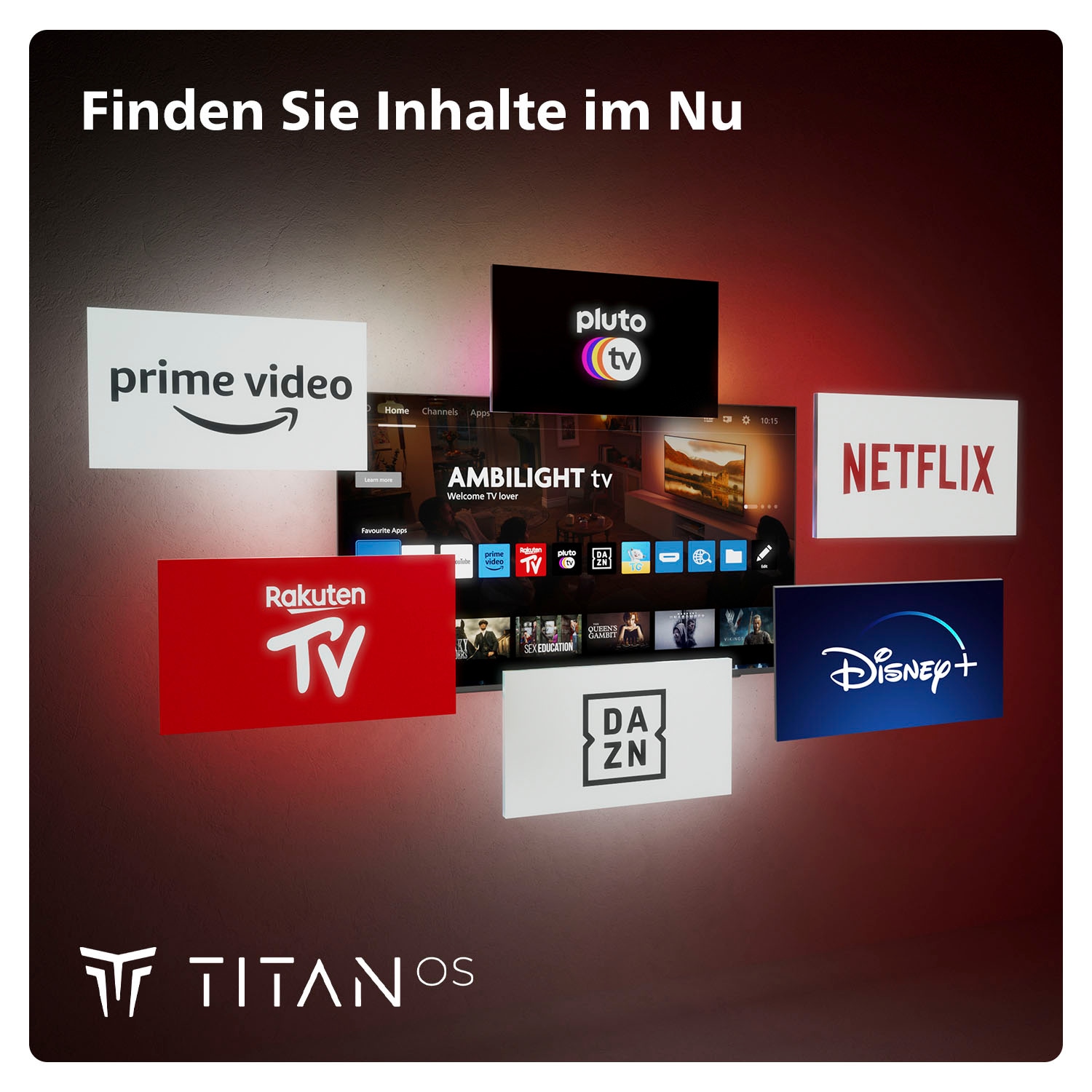 Philips Mini-LED-Fernseher »55PML9009/12«, 4K Ultra HD, Smart-TV
