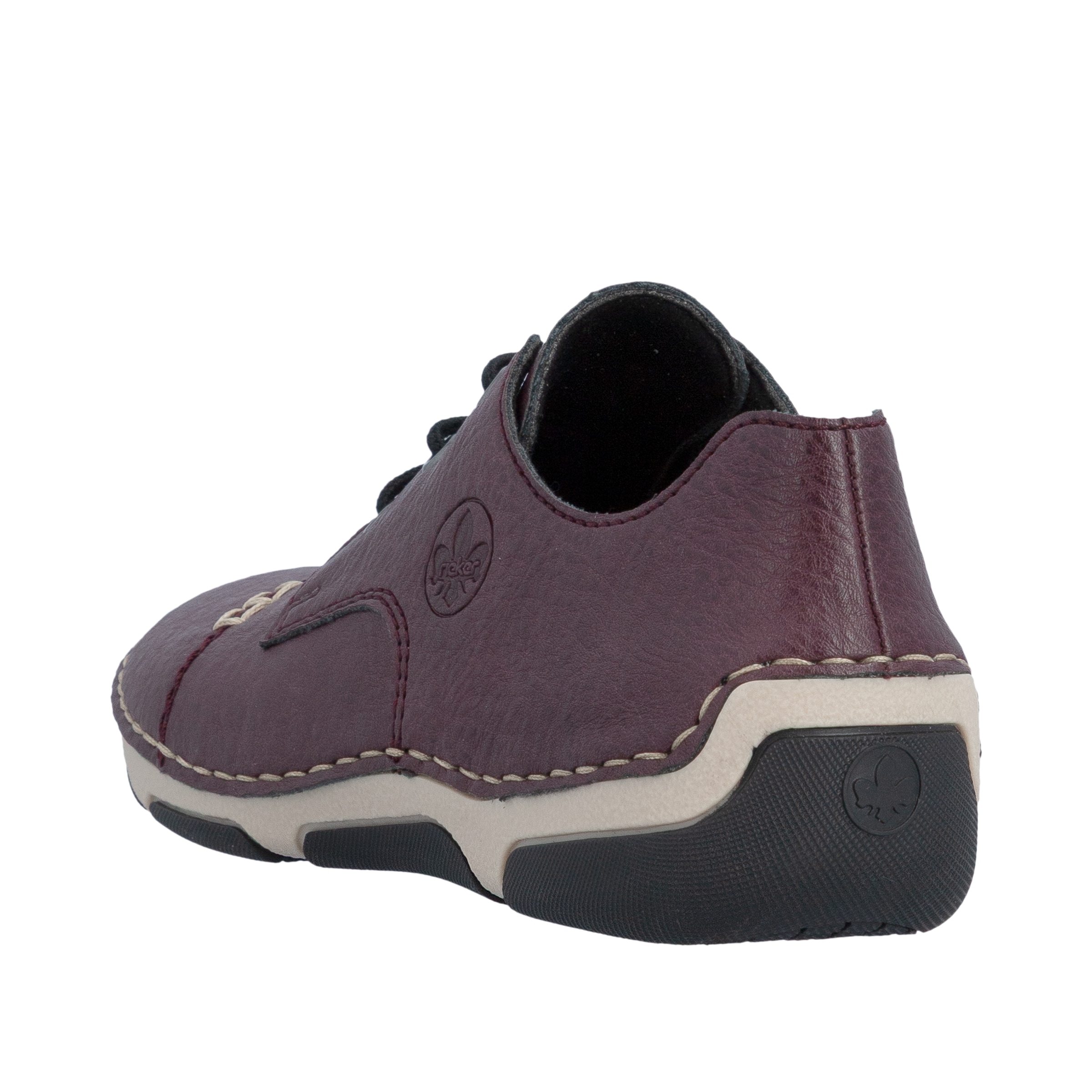 Rieker Sneaker  Schnürschuh, Halbschuh, Freizeitsneaker mit Label