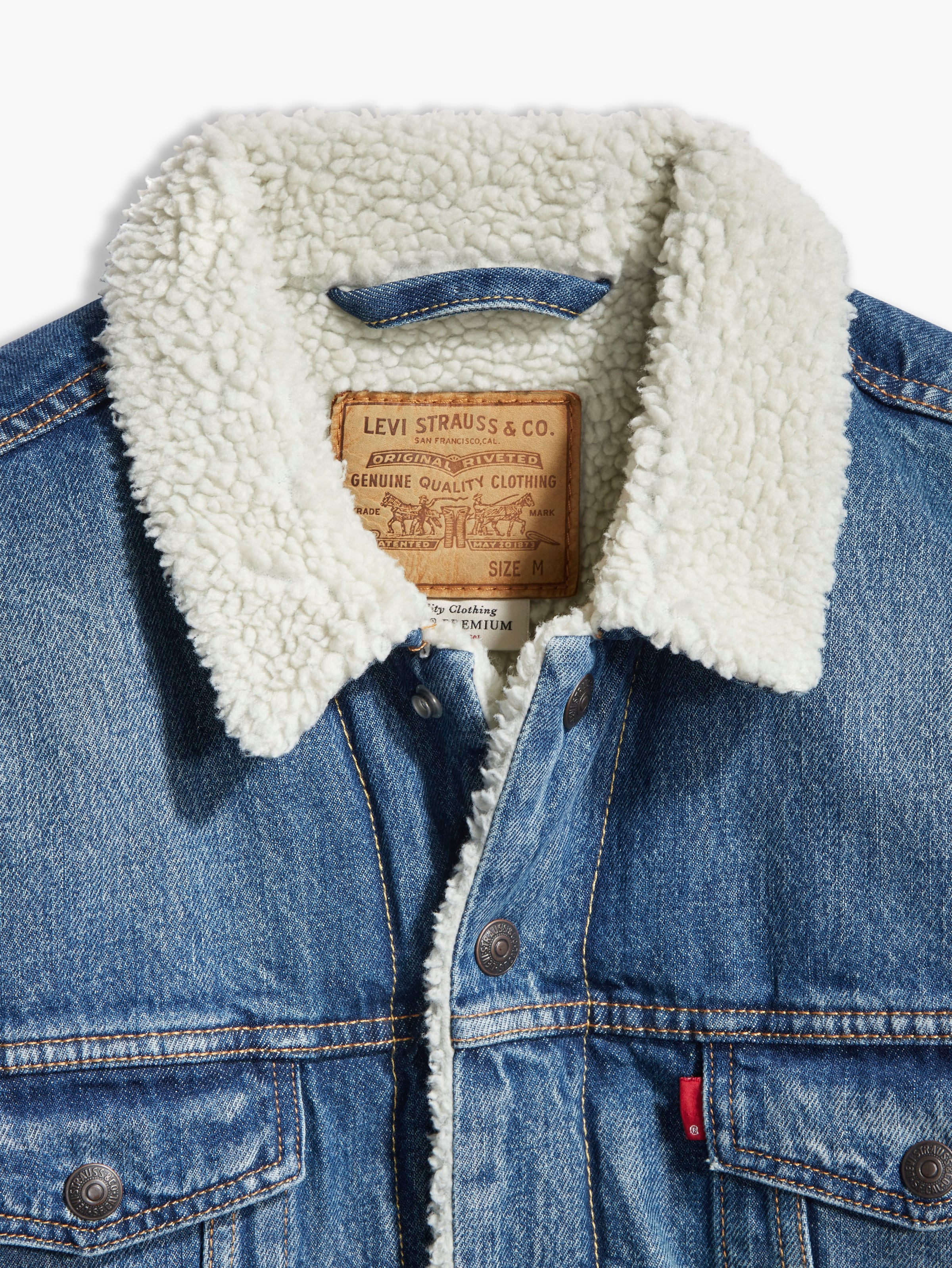 Levi's® Kurzjacke »SHERPA«, mit Sherpa Fütterung