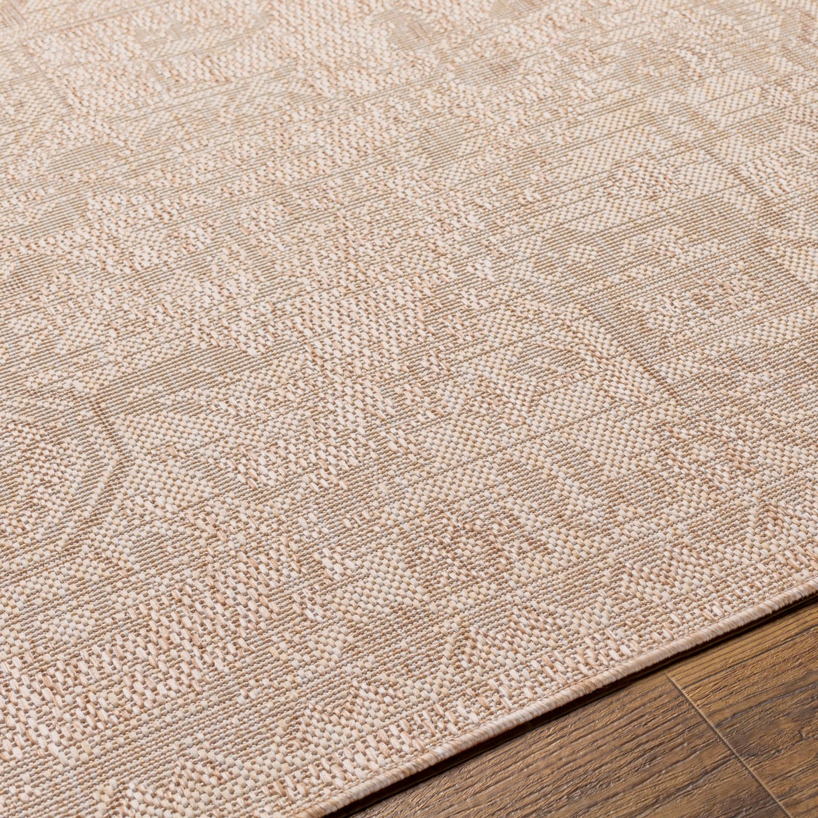 Livabliss Teppich »LEMARK«, rechteckig, 4 mm Höhe, Teppich In- /Outdoor Boho Jute-Optik, Balkon, Terrasse, Garten, Beige