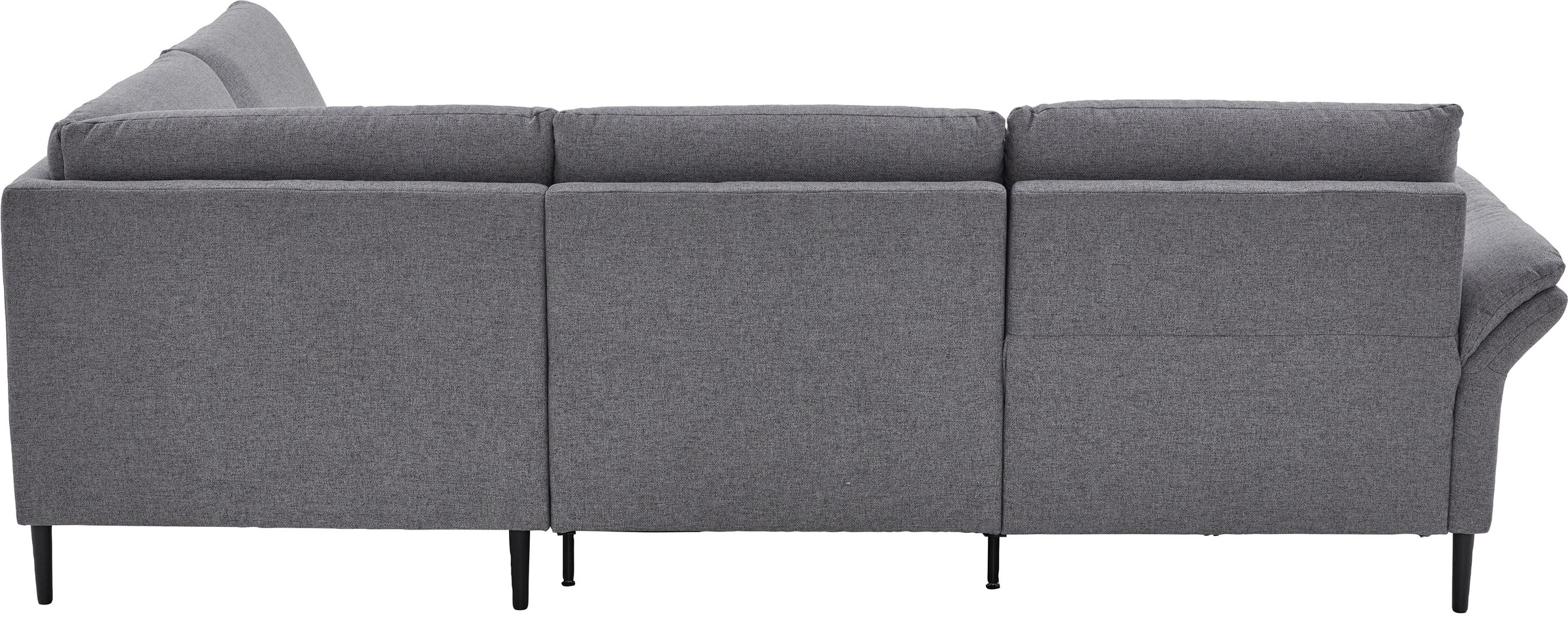Places of Style Ecksofa »Sarsina: mit Tonnentaschen-Federkern, perfekt zum Entspannen L-Form«, inklusive 2 motorischen Relaxfunktionen mit Herz-Waage-Beschlag