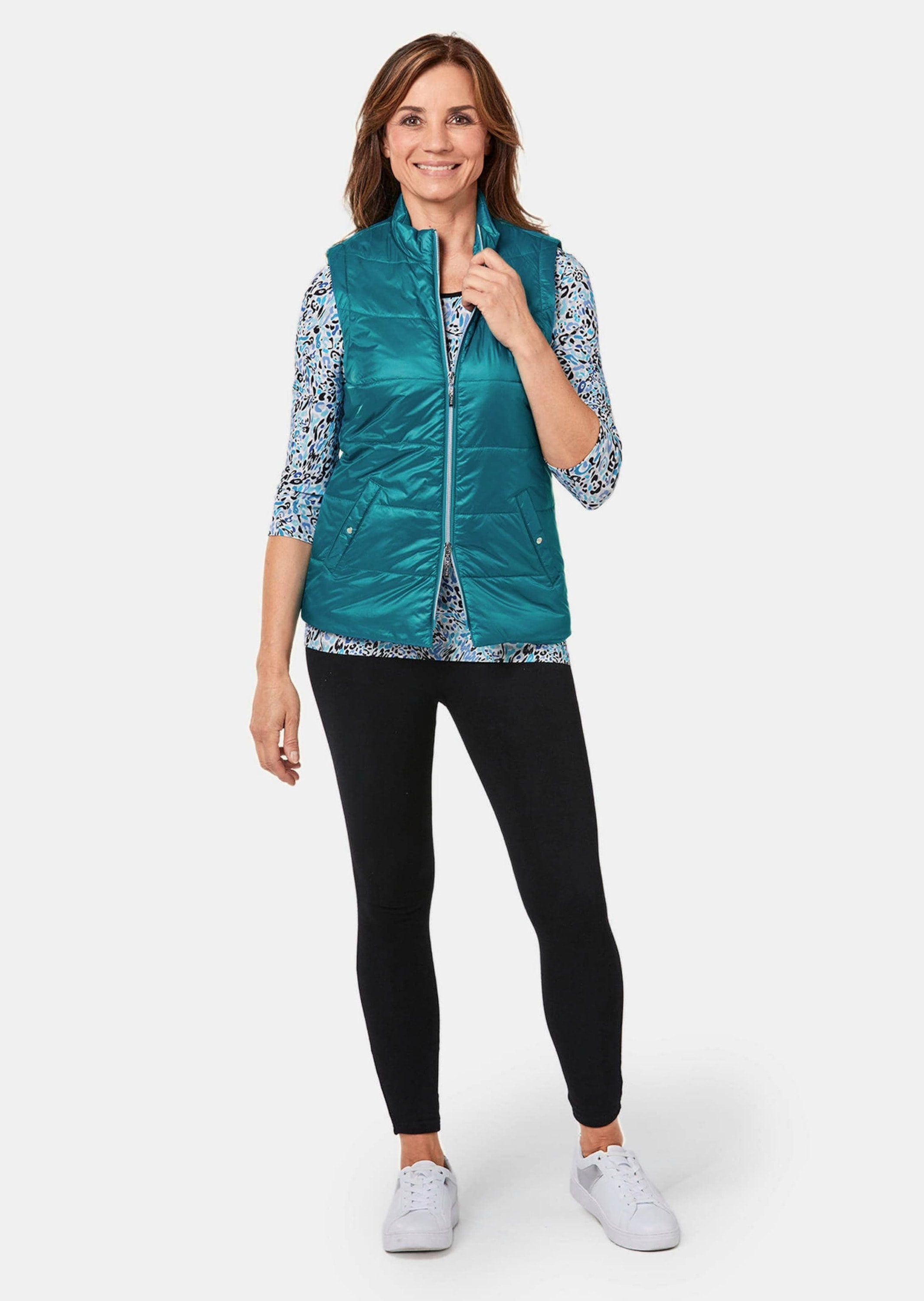 GOLDNER Kurzweste »Leichte Steppweste mit Stehkragen« Ohne