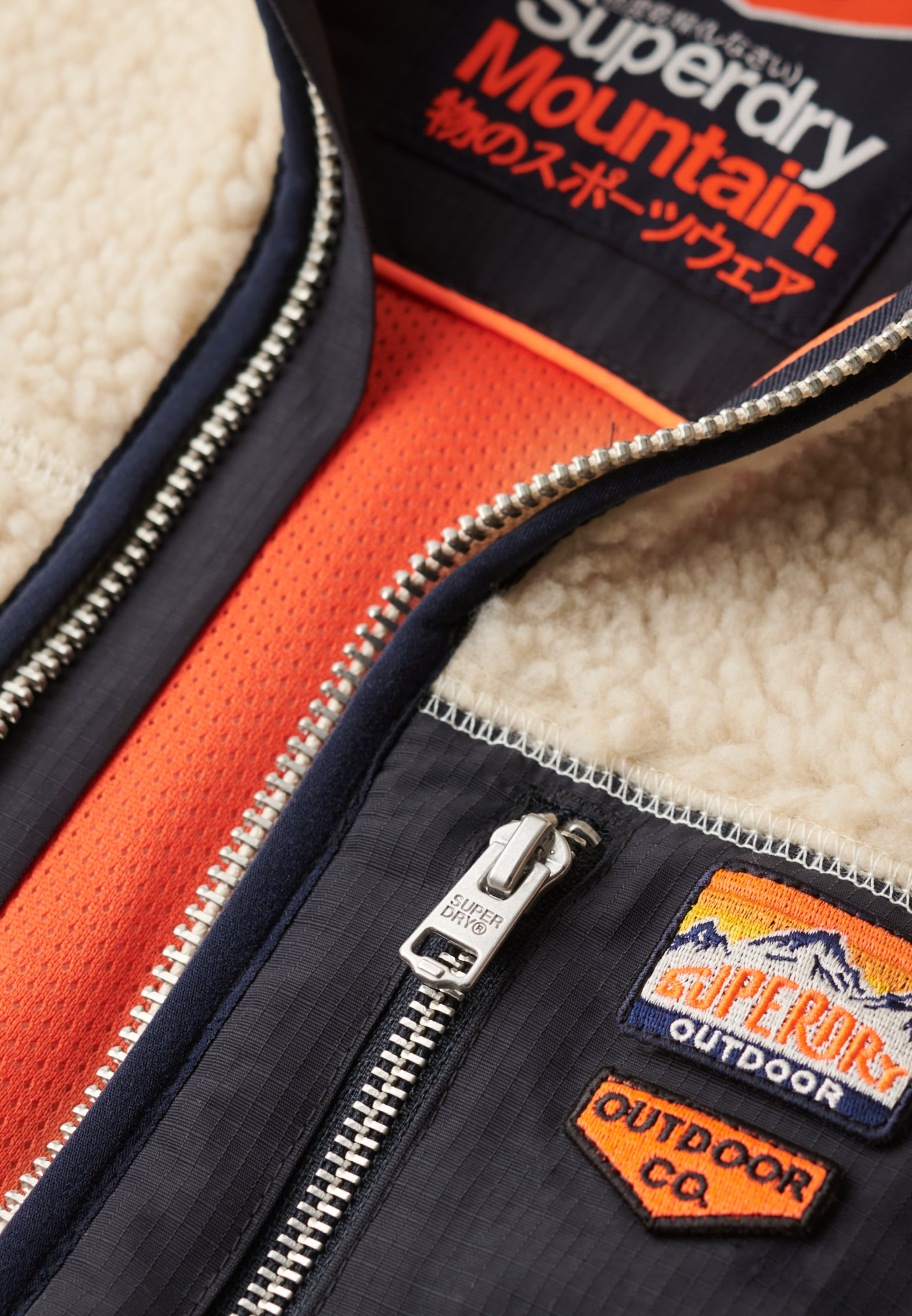 Superdry Kapuzensweatjacke »VINTAGE RETRO FULL ZIP FLEECE«