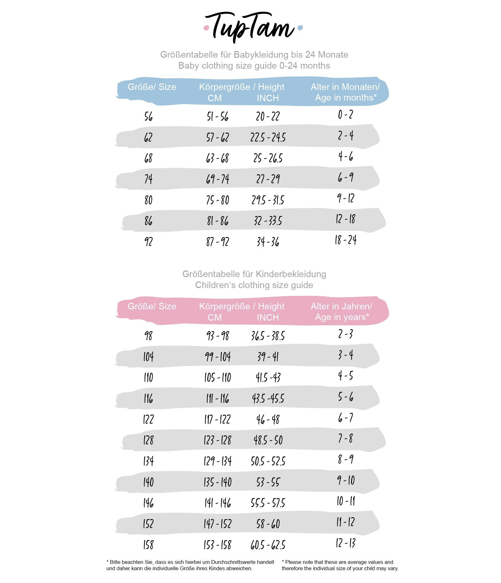 TupTam Body »Body Baby Jungen Langarm Kurzarm Body mit Kragen«