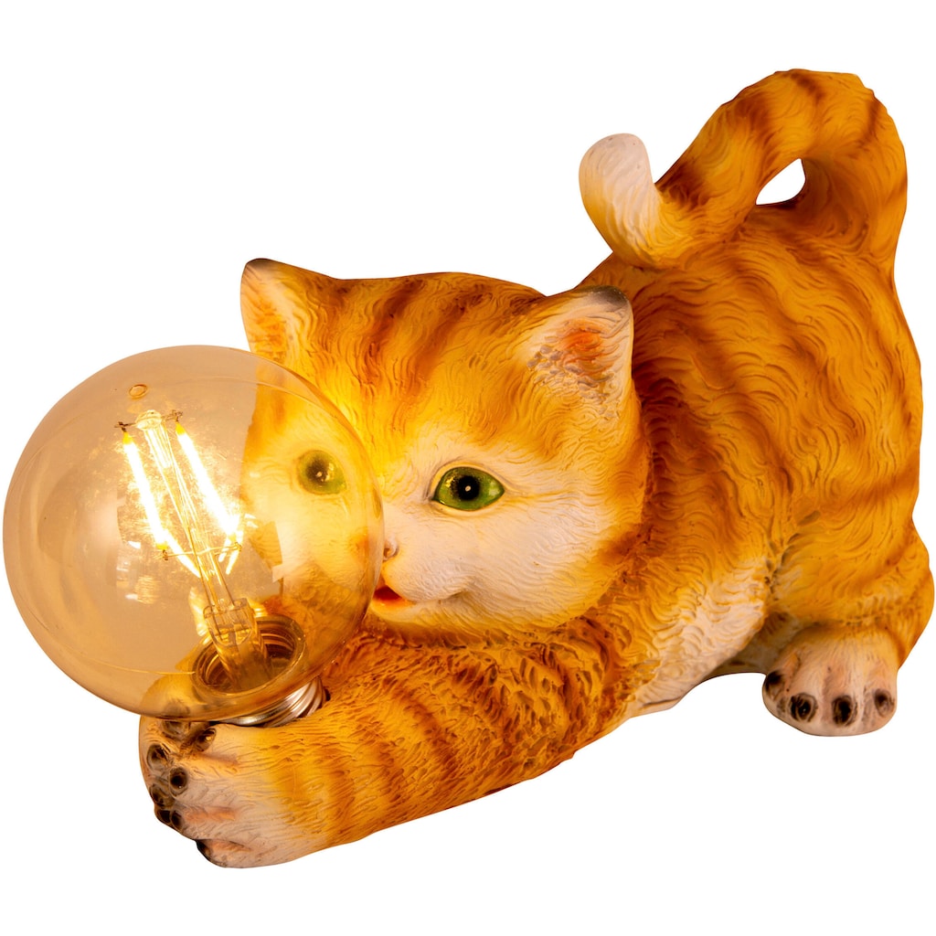 näve LED Solarleuchte »Katze«, 1 flammig-flammig