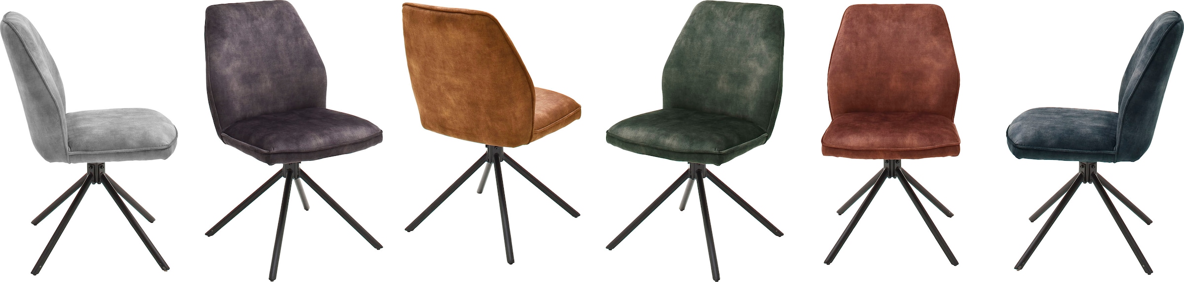 MCA furniture Esszimmerstuhl »Ottawa«, (Set), 2 Veloursoptik bestellen mit Stuhl bequem 120 St., bis Vintage Vintage, belastbar Kg Keder