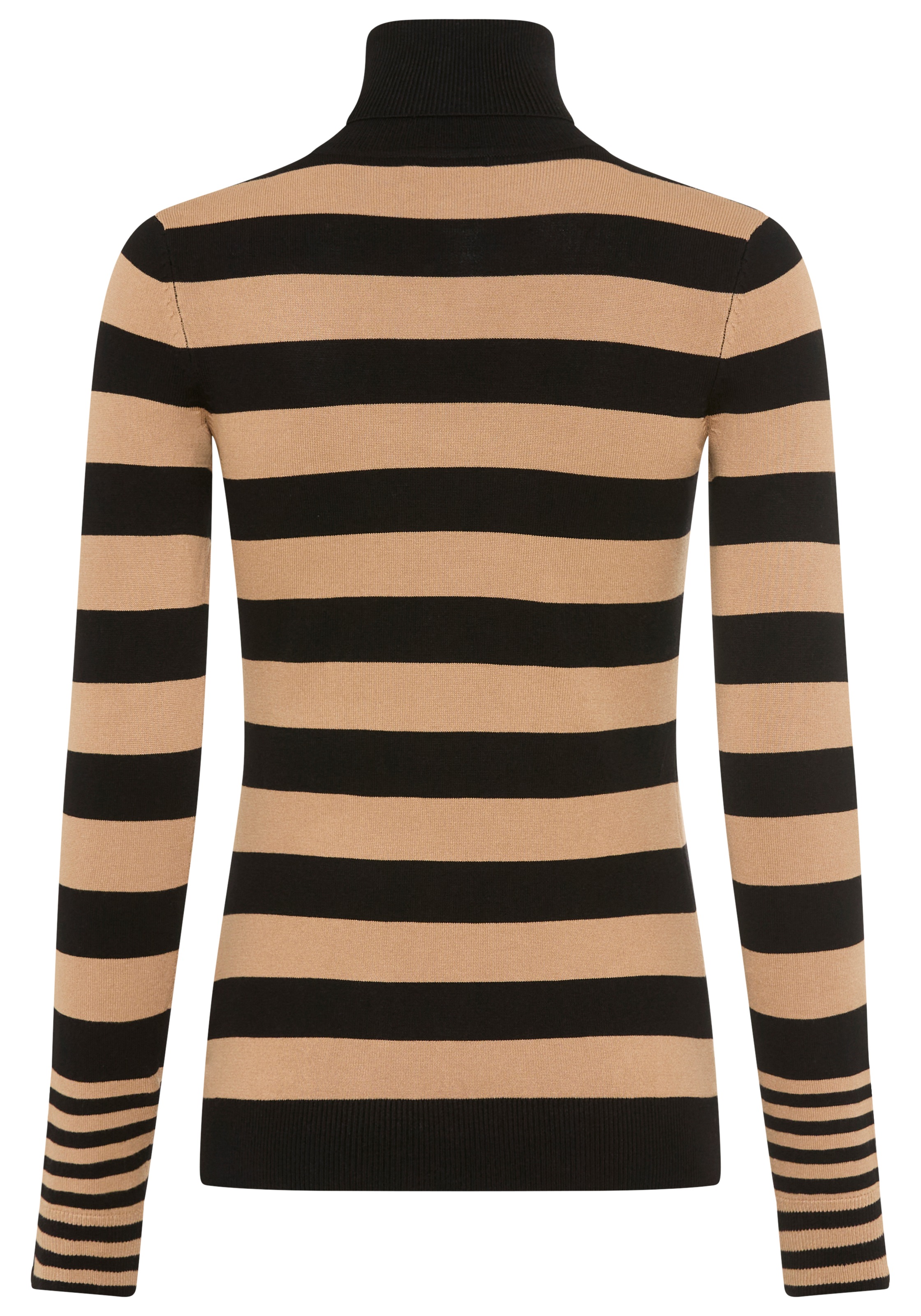 Tamaris Rollkragenpullover im lässigen Streifendesign