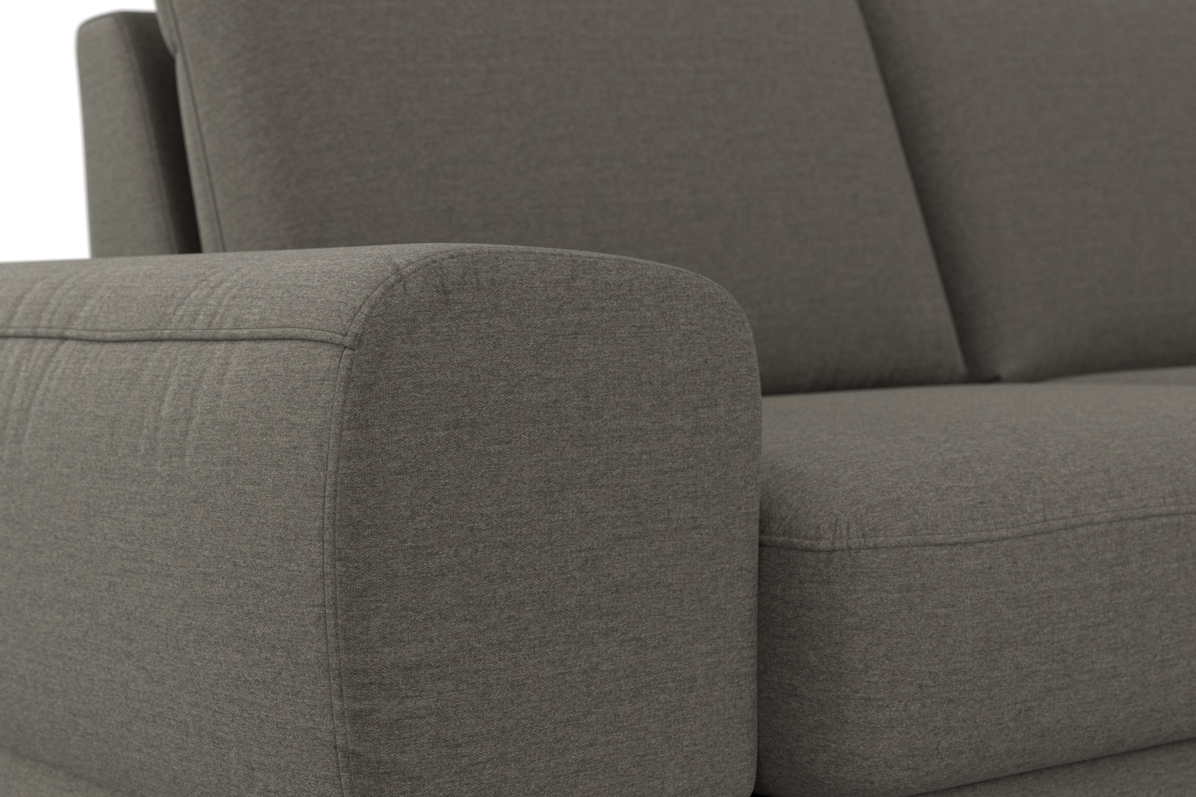 sit&more Ecksofa »Cinturo L-Form« inklusive Sitztiefenverstellung und Federkern, Sitzhöhe 48 cm