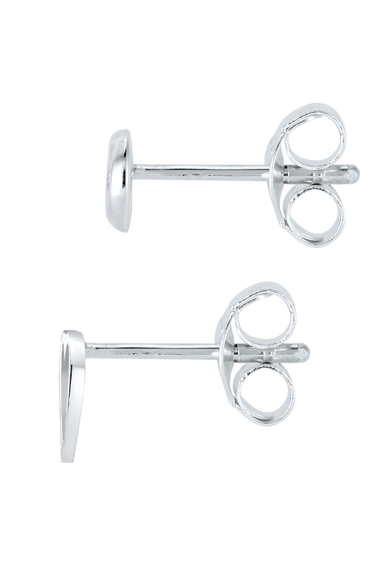 Elli Paar Ohrstecker »Ohrringe Stecker Herz Infinity Symbol Liebe 925 Sterling Silber«