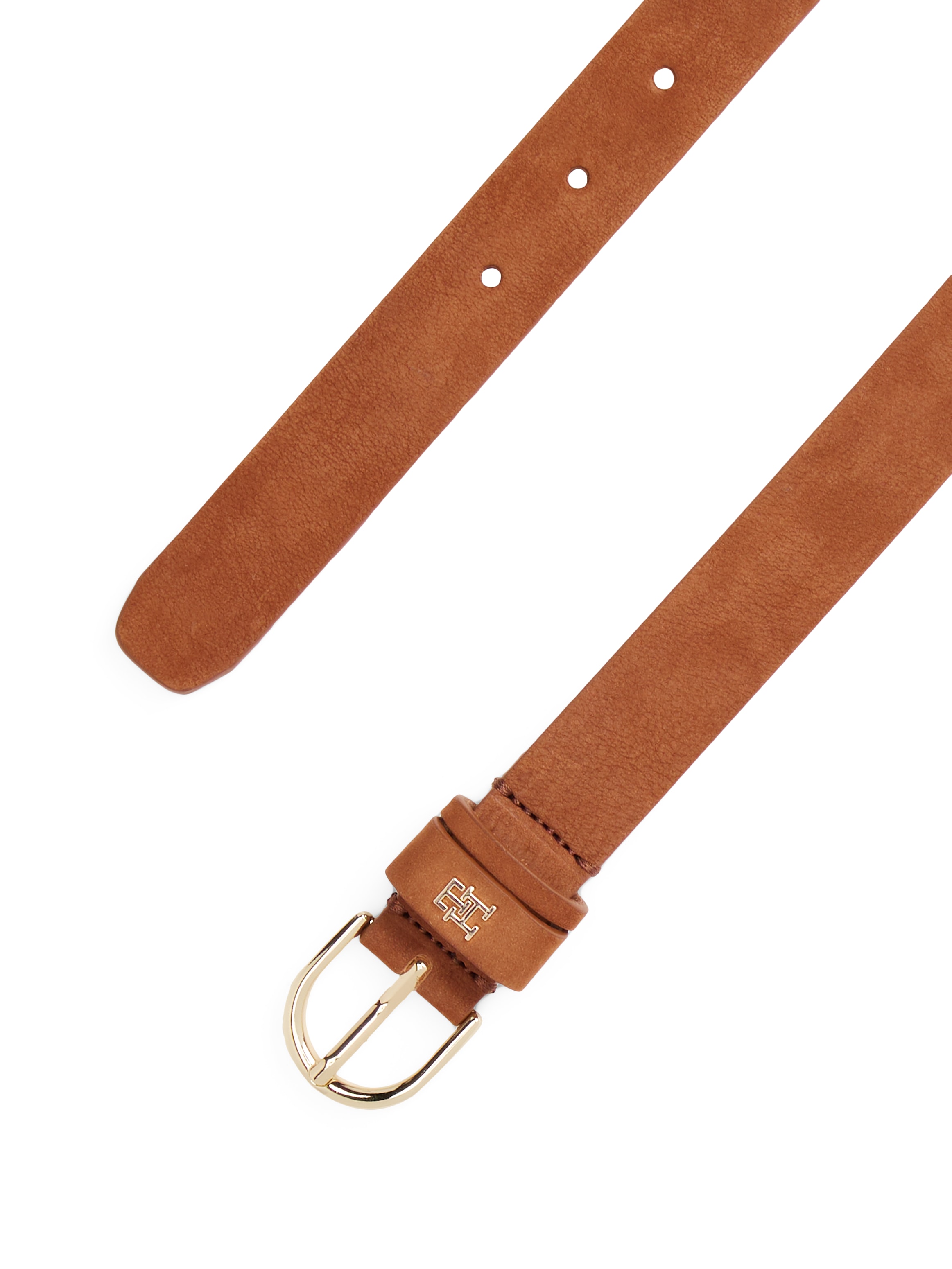 Tommy Hilfiger Ledergürtel »ESSENTIAL EFFORTLESS NUBUCK«, 3,5 cm, samtartig, leicht angeraut