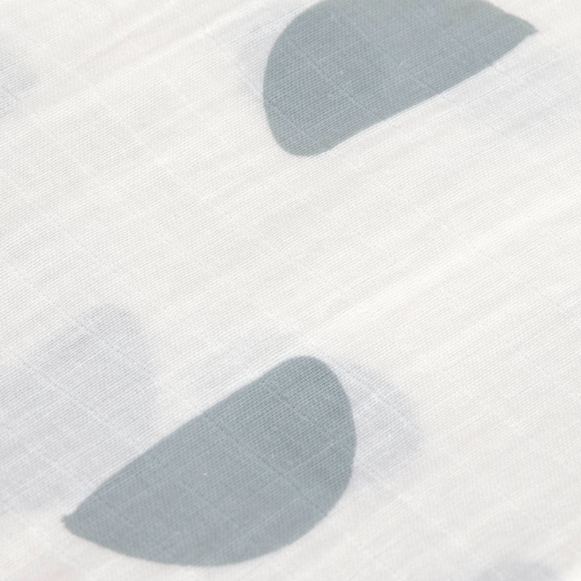 LÄSSIG Stoffwindeln »Mulltuch-Set M, Strokes silver grey«, (Set, 3 St.)