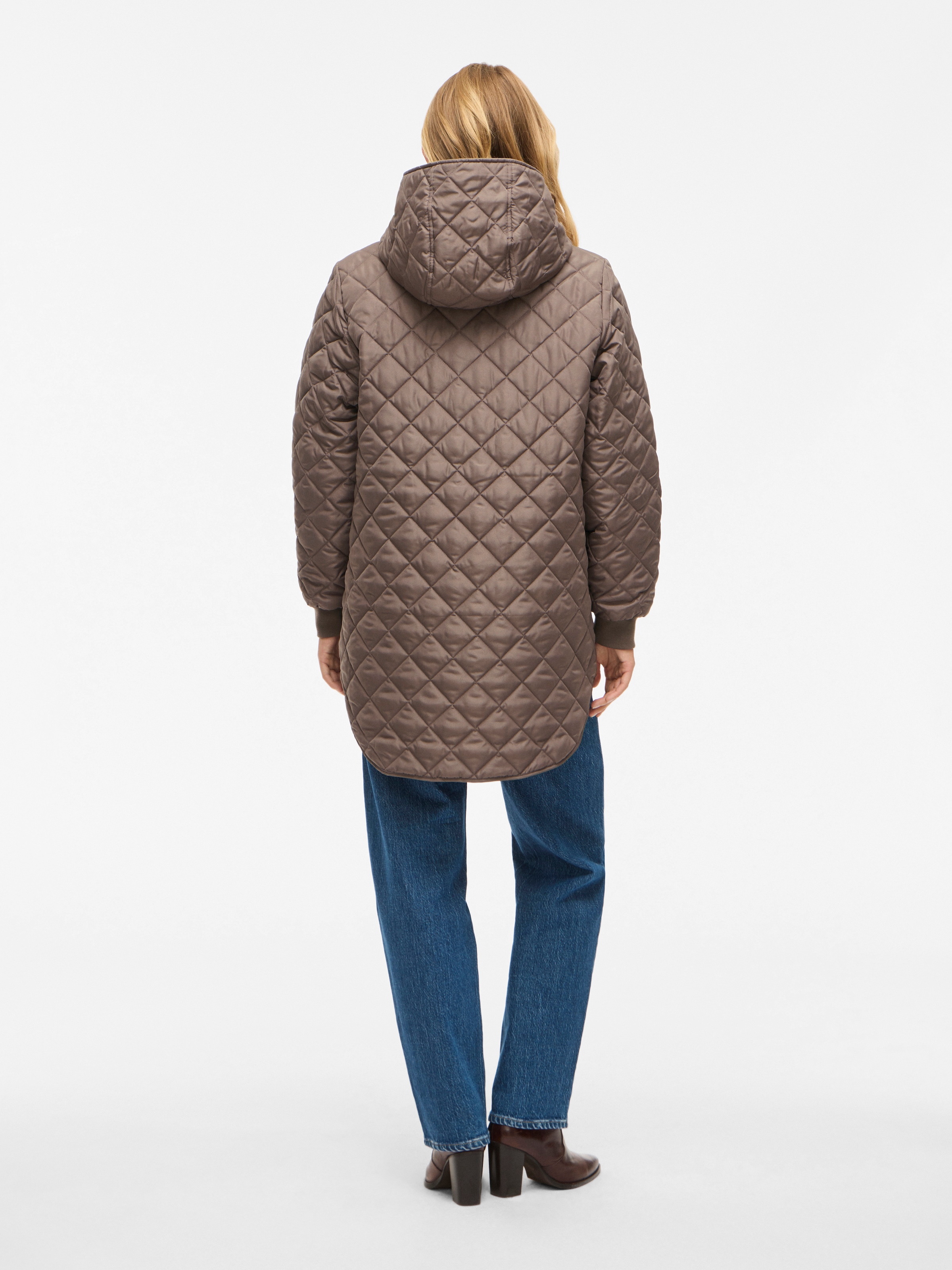 Vila Steppjacke »VITATE L/S HOODED JACKET - NOOS«, mit Kapuze