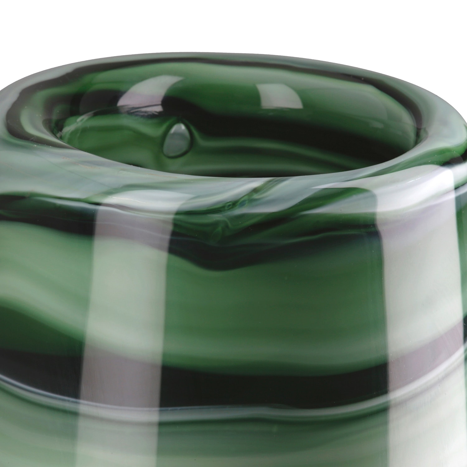 GILDE Tischvase »Verde« handgearbeitet, mundgeblasen, wasserdicht