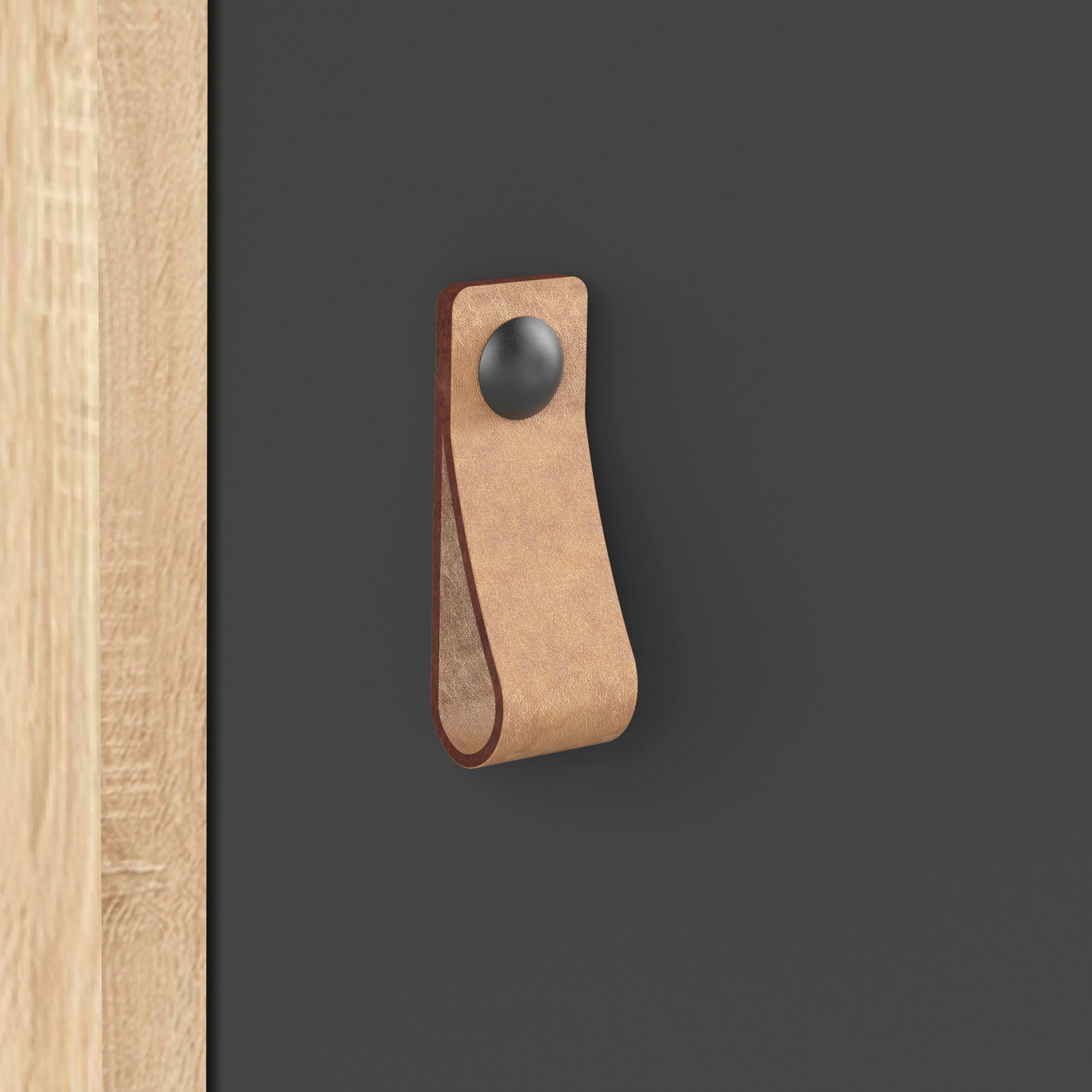 TemaHome Schreibtisch »OXFORD«, Ledergriff