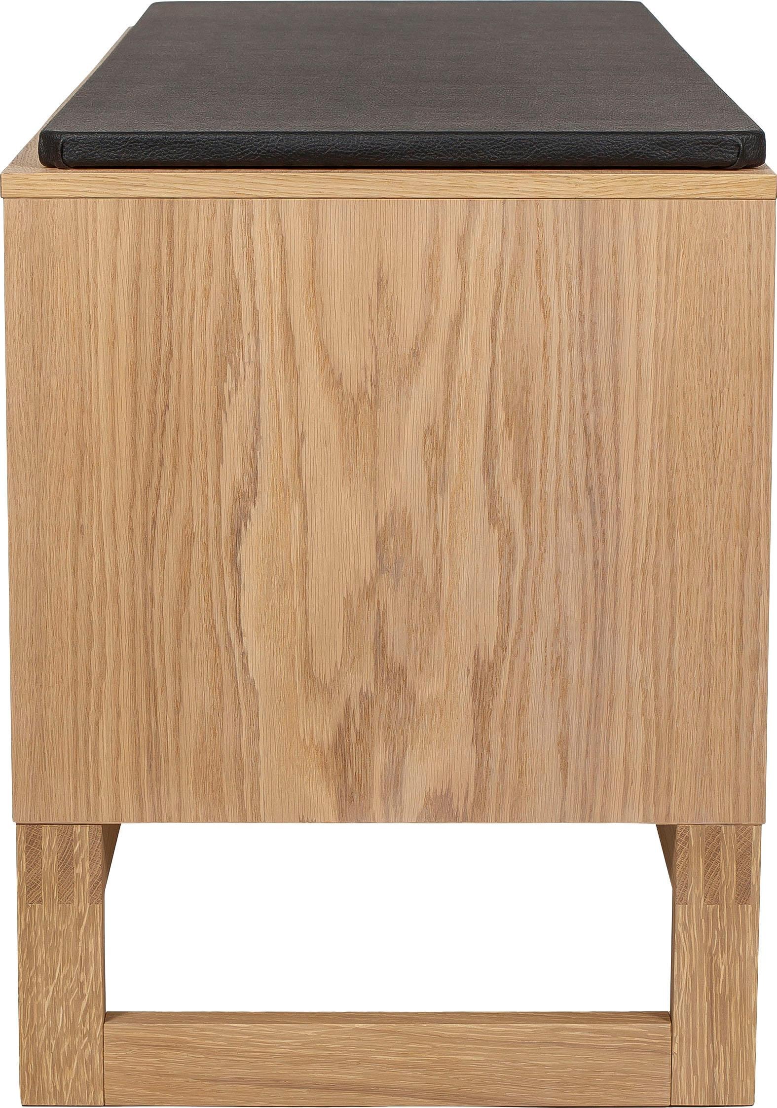Woodman Schuhbank »Slussen«, im skandinavian Design, Holzfurnier aus Eiche