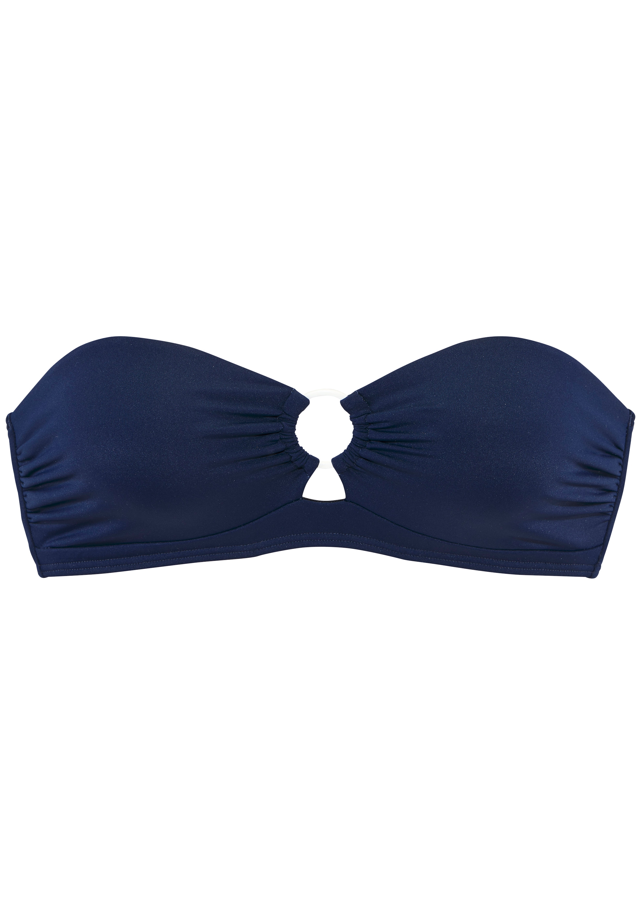 s.Oliver Bandeau-Bikini-Top »Beverly« mit kontrastfarbigem Zierring