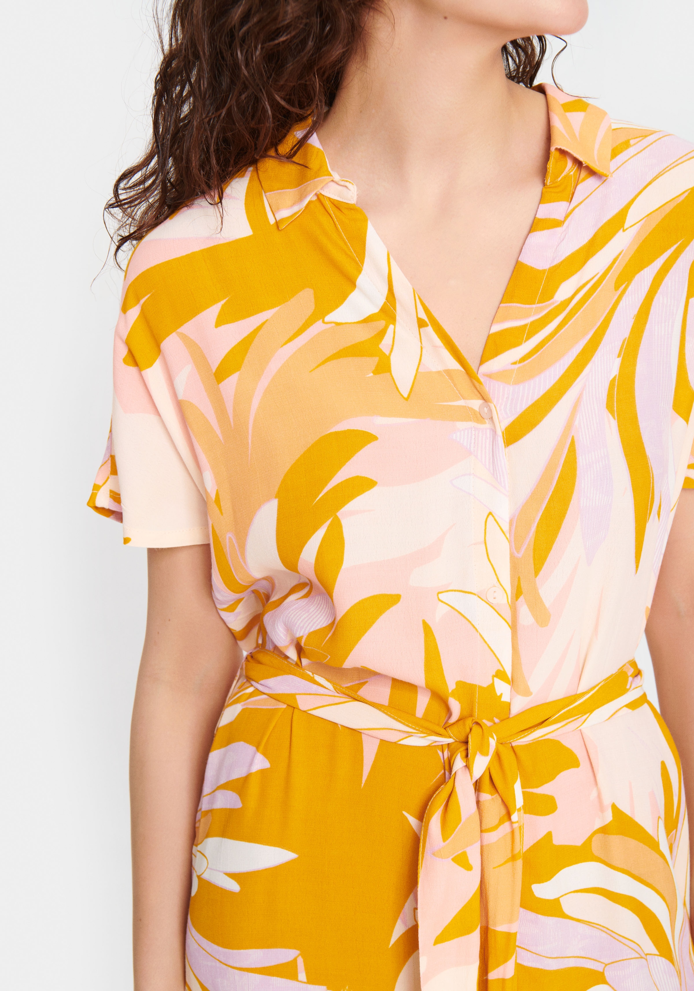 Saint Tropez Blusenkleid Sommerkleid,