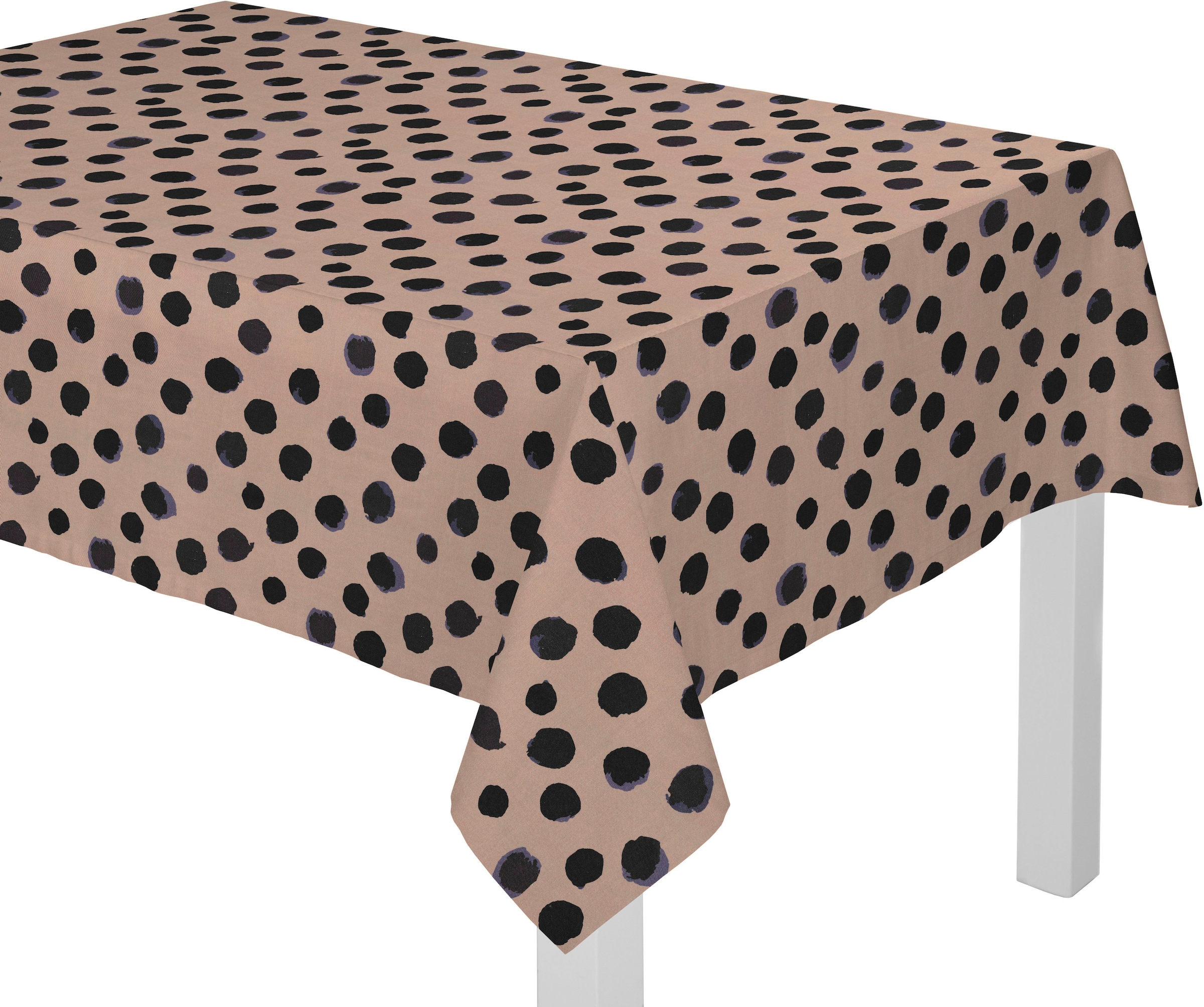 Adam Tischdecke "Dots" aus Leinen und Bio-Baumwolle