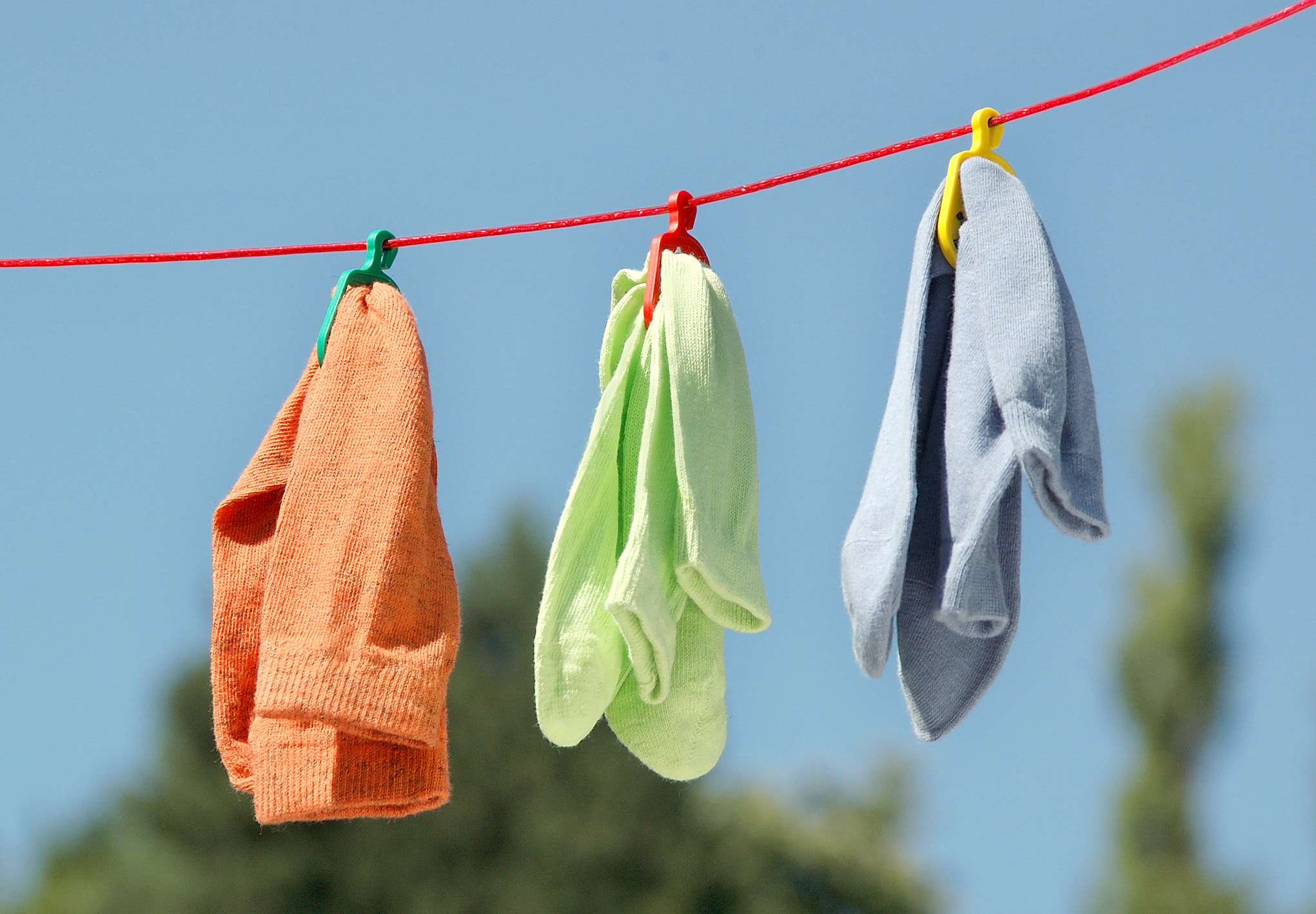 Ruco Wäscheklammern »Sockensortierer, 40er Set« 40 Stk. tlg. Sockenclips, Sockenklammern, Wäscheklammern, Made in Germany