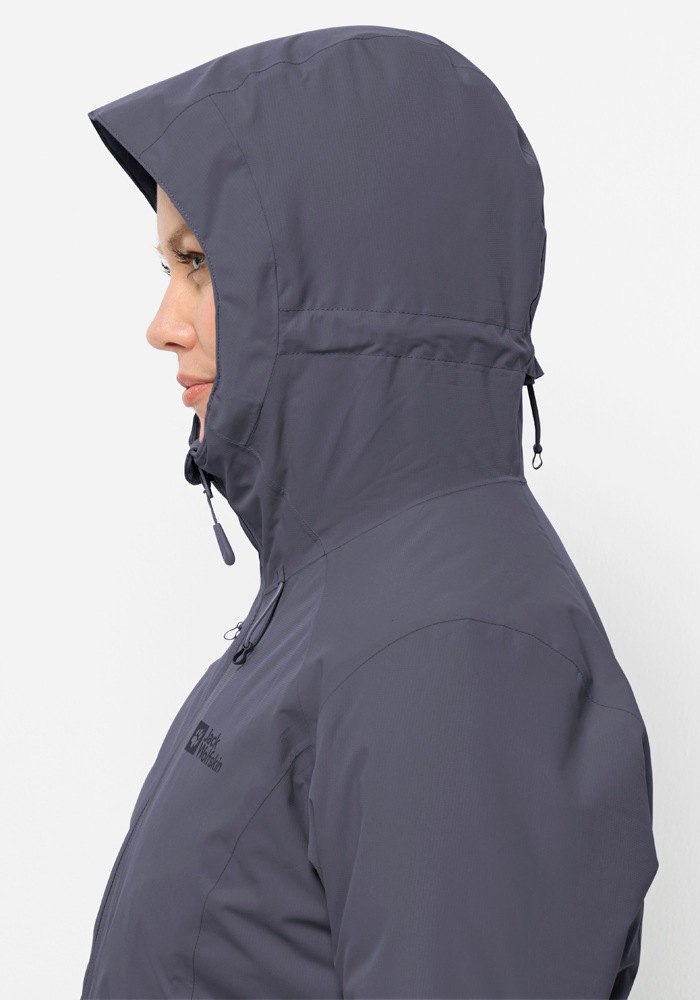 Jack Wolfskin Outdoorjacke »WISPER INS JKT W«, mit Kapuze
