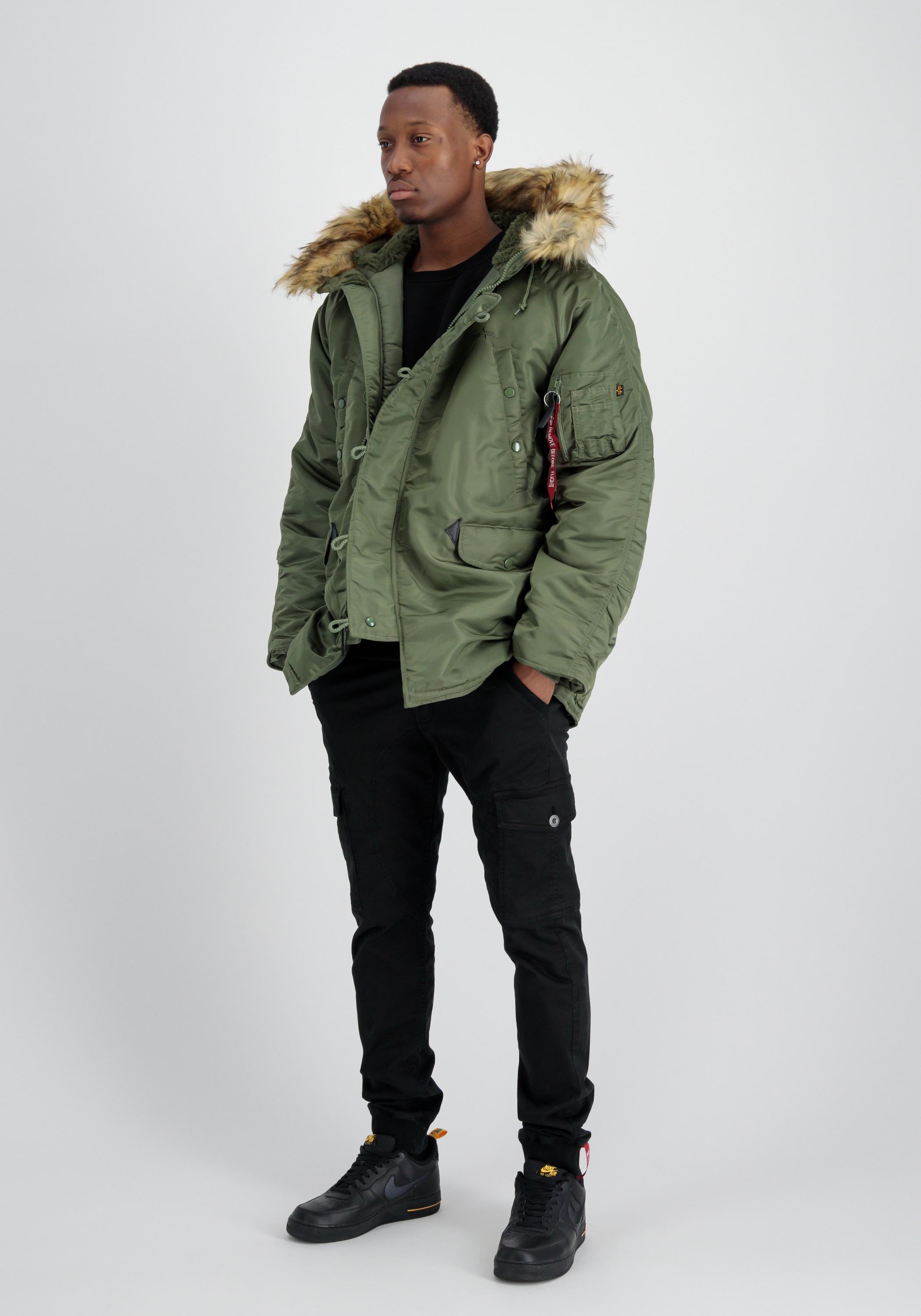 Alpha Industries Winterjacke »Alpha Industries Men - Cold Weather Jackets N-3B Heritage«