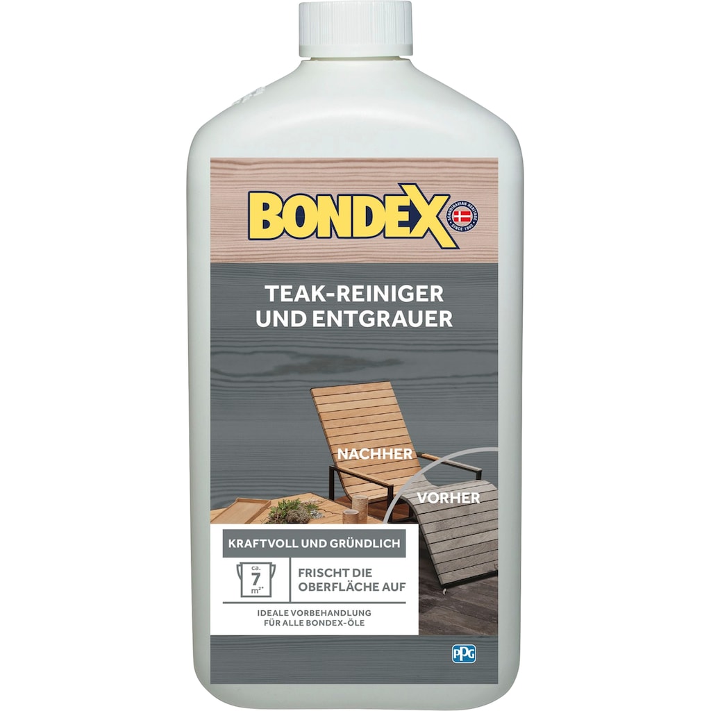Bondex Holzreiniger »TEAK-REINIGER und entgrauer«