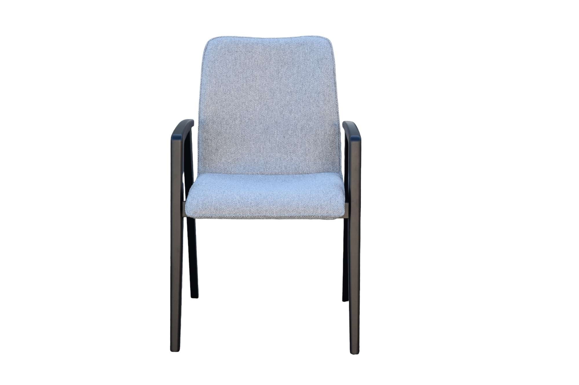 OTTO home Armlehnstuhl »Loreen Esszimmerstuhl, Polsterstuhl, Wohnstuhl, Essstuhl mit Armlehnen« (Set) 2 Stk.Massivholzgestell und Armlehnen, stilvoll, bequem, Designstuhl