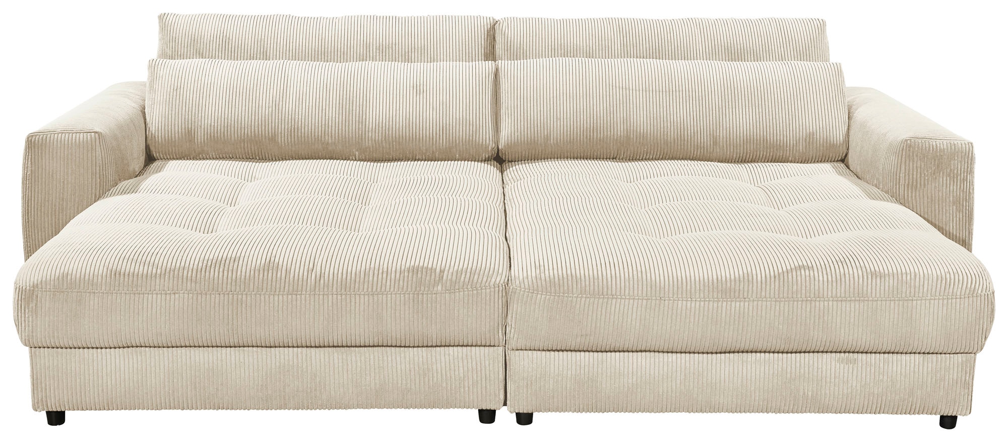 ED EXCITING DESIGN Loveseat »Barura«, (2 St.), frei im Raum stellbar, inkl. 2 Rücken- und 2 Nierenkissen