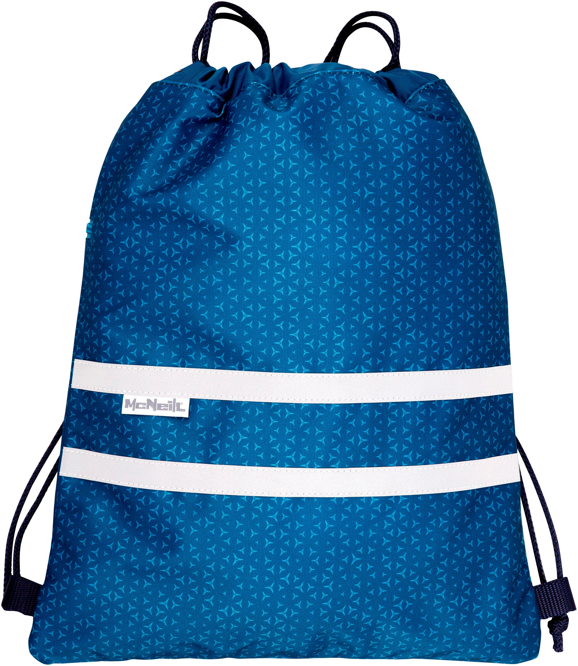 McNeill Schulranzen »Tenero, Tetra« reflektierende Streifen auf den Schultergurten;retroreflektierende Flächen inkl. Federmäppchen, Turnbeutel, Schlamperrolle & Motivmagnet