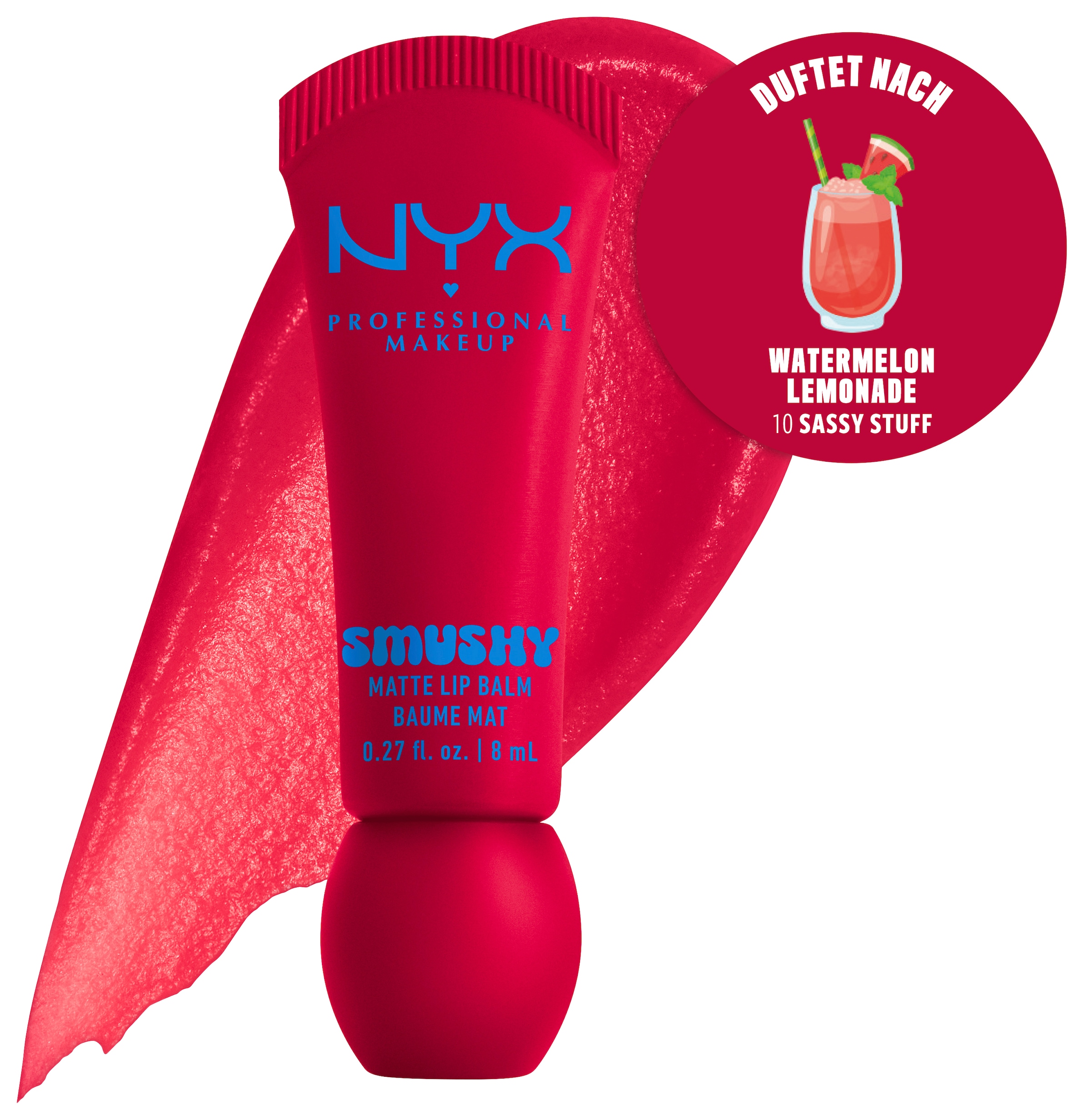 NYX Lippenbalsam »NYX Professional Makeup Smushy Matte Lip Balm«