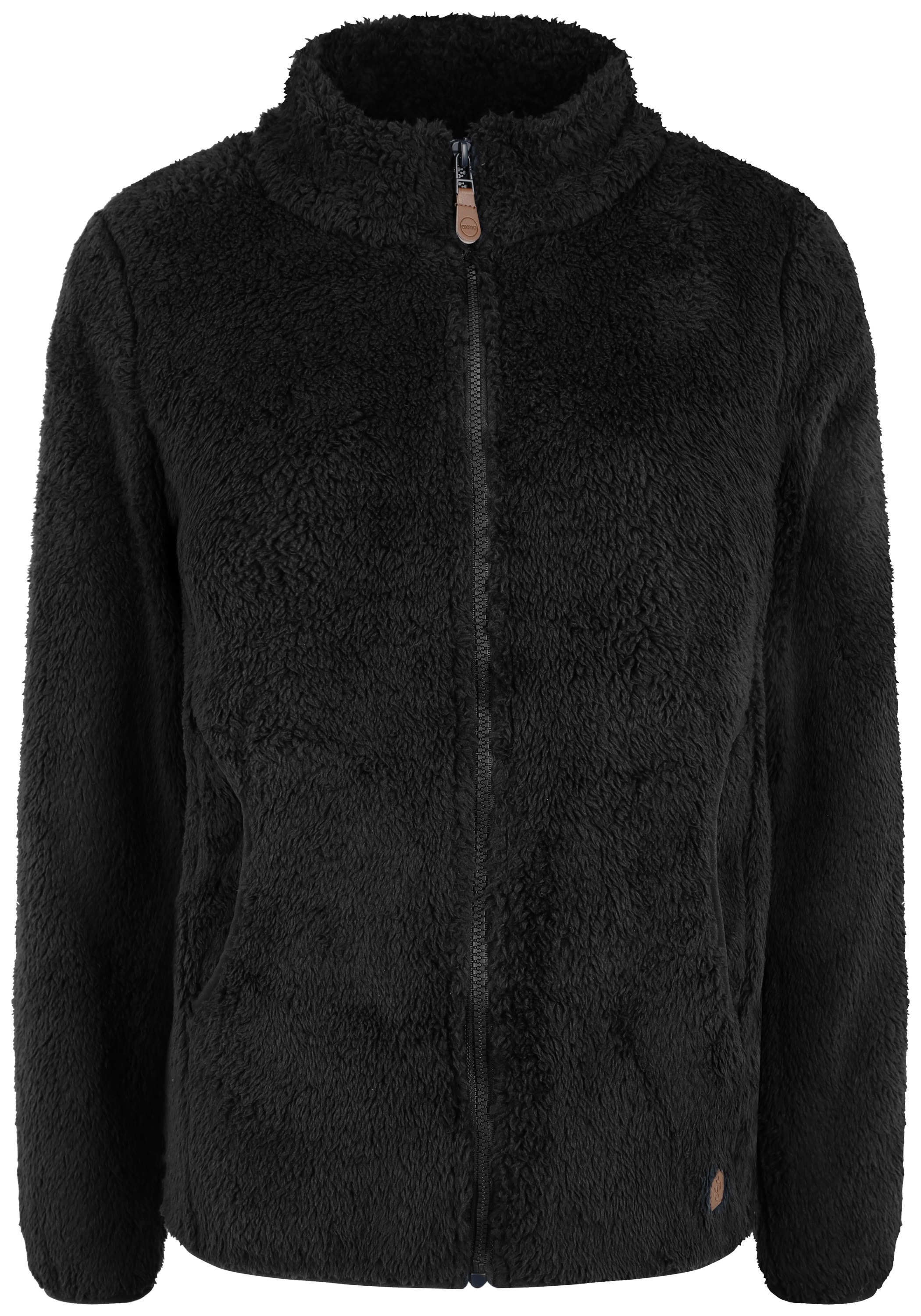 OXMO Fleecejacke »Sweatjacke OXTelsa«, ohne Kapuze