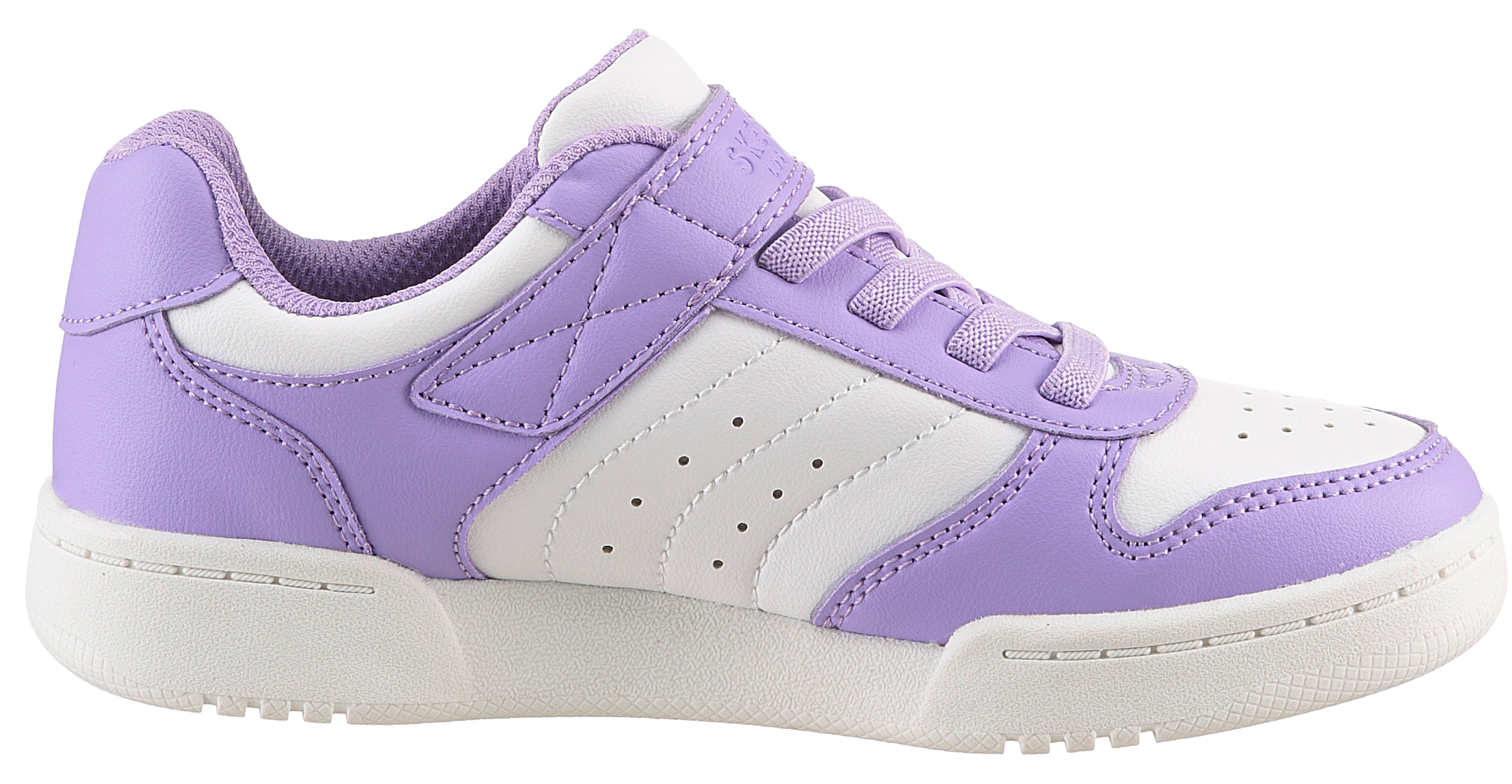 Skechers Sneaker »QUICK STREET«, Retro Sneaker mit Klettverschluss, Größenschablone zum Download
