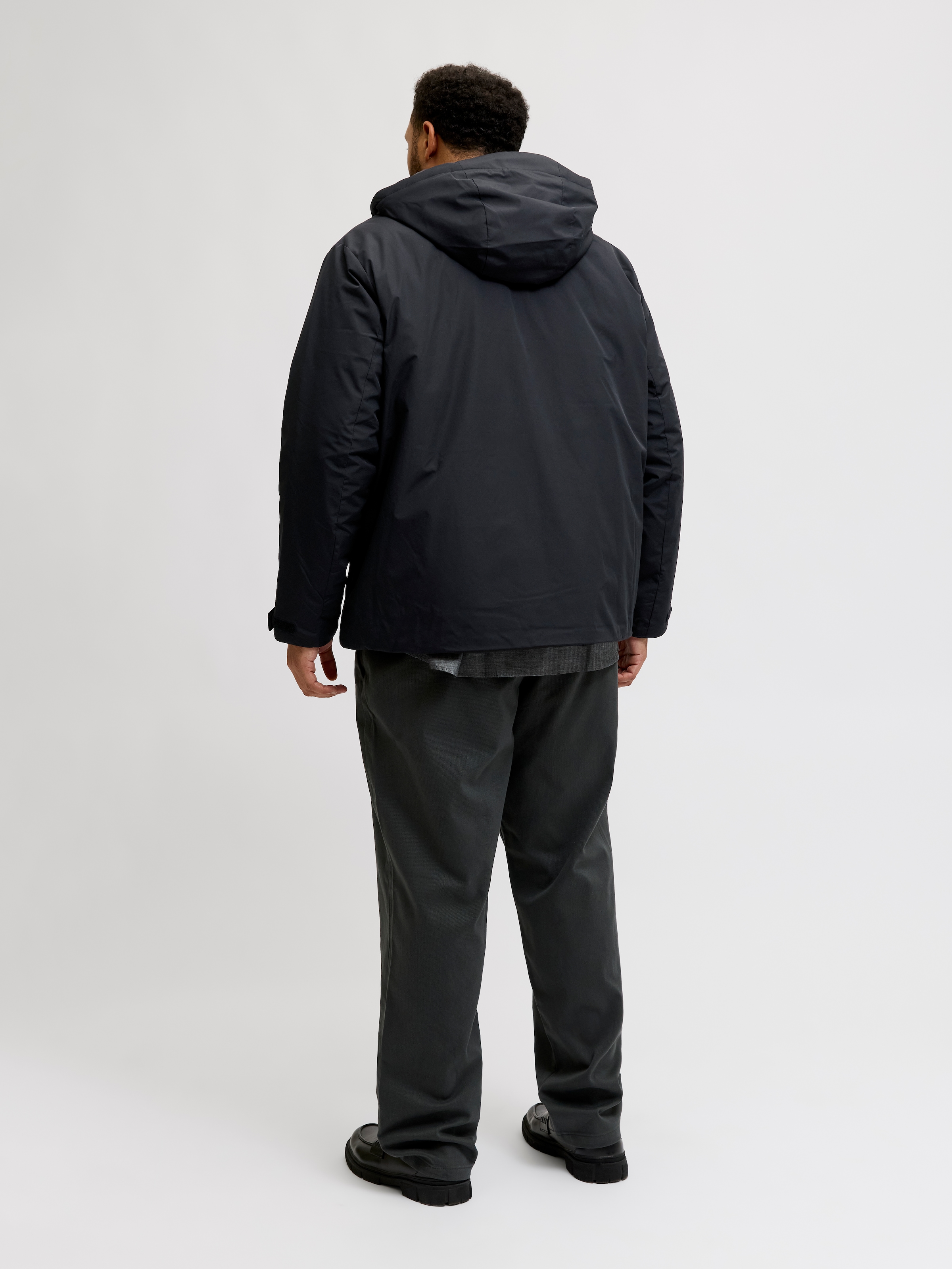 Jack & Jones PlusSize Outdoorjacke »JJEBRANDON TRANSITIONAL JACKET SN PLS« mit Kapuze
