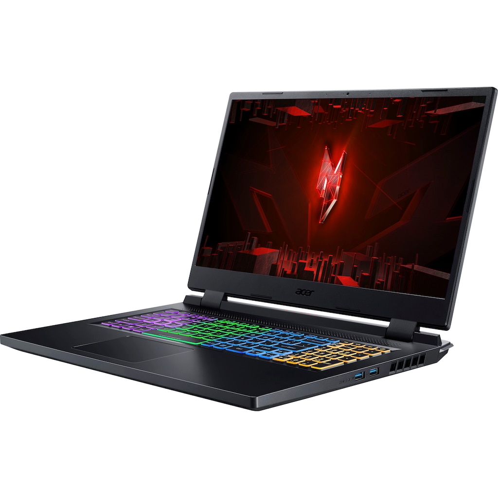 Acer Gaming-Notebook »Nitro 5 AN517-55-74FQ«, 43,9 cm, / 17,3 Zoll, Intel, Core i7, GeForce RTX 4050, 512 GB SSD