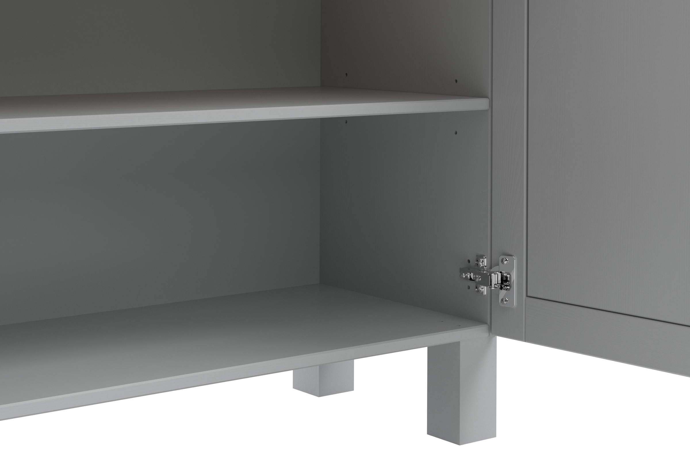 Home affaire Küchenbuffet »Alby2«, Mit Metallgriffen, Breite 85 cm