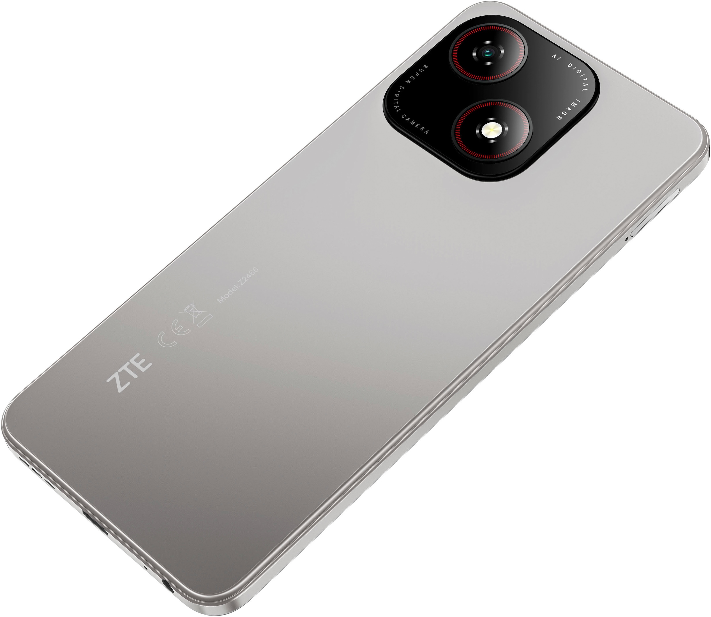 ZTE Smartphone »Blade A35e«, Silvery Gray