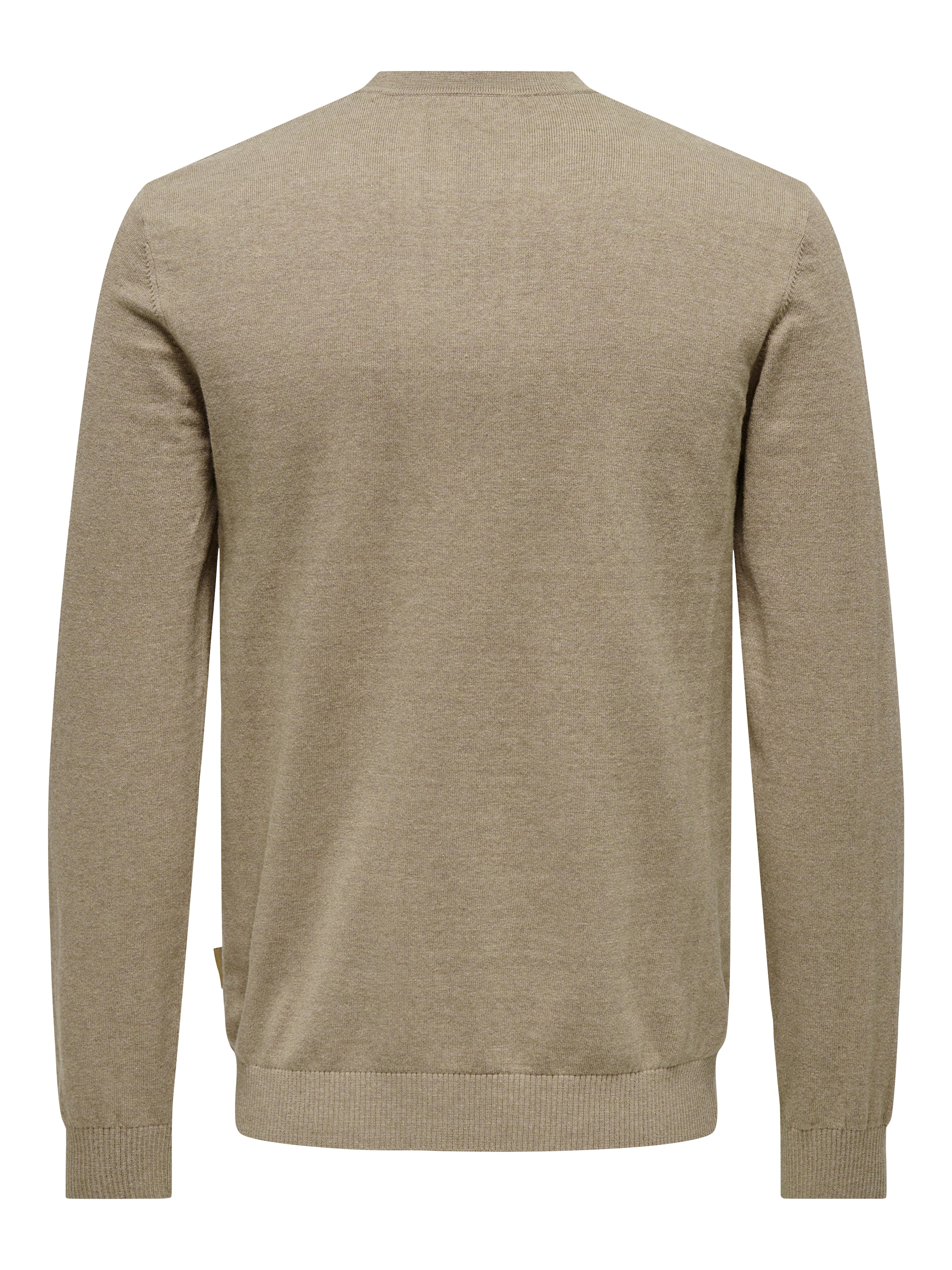 ONLY & SONS Strickpullover »ONSLOUI REG 12 MEL CREW KNIT NOOS«