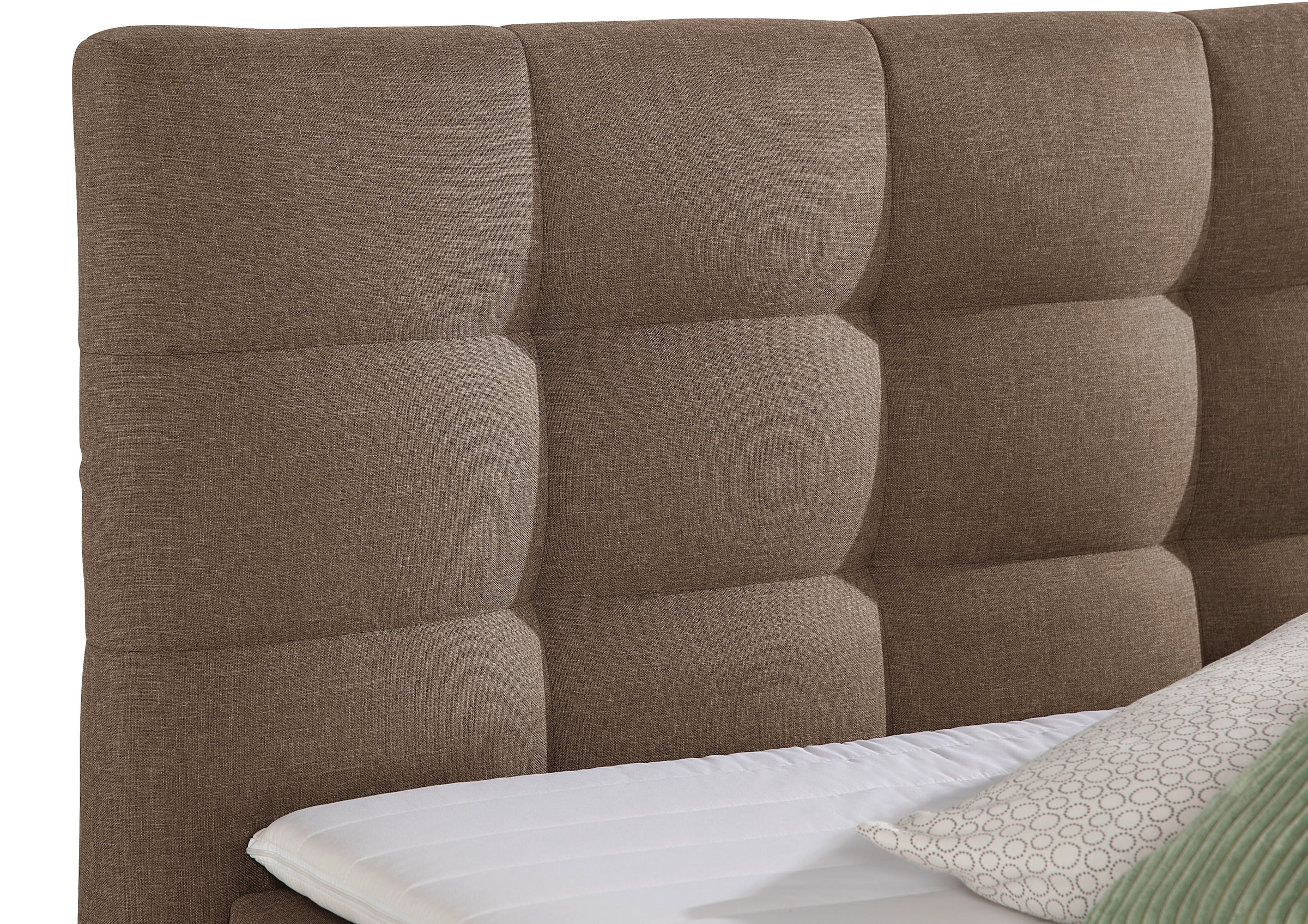 Home affaire Boxspringbett »Moulay«, inkl. Topper, in 3 Härtegraden, TFK auch in Härtegrad 4