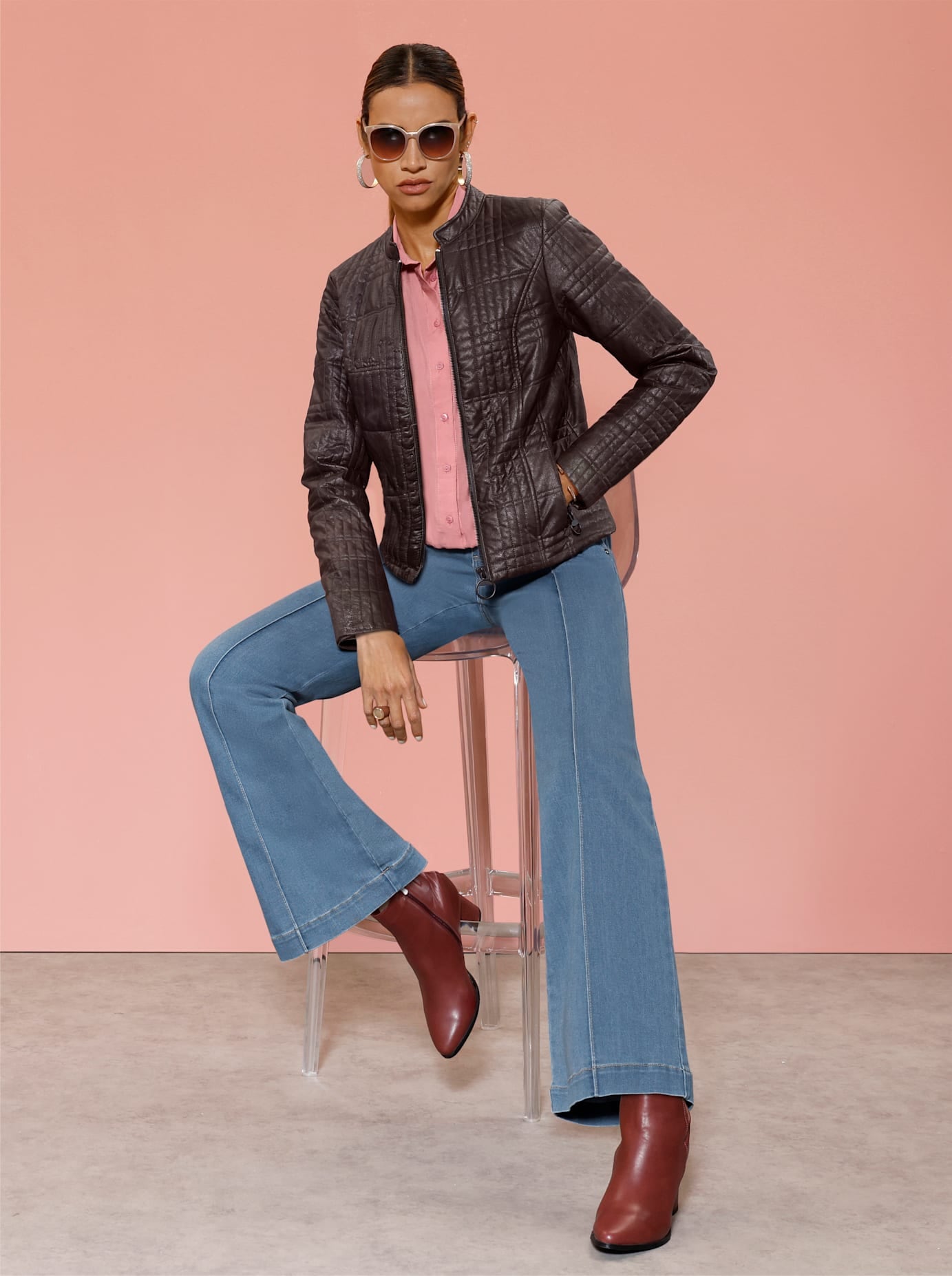 creation L Bootcut-Jeans 1