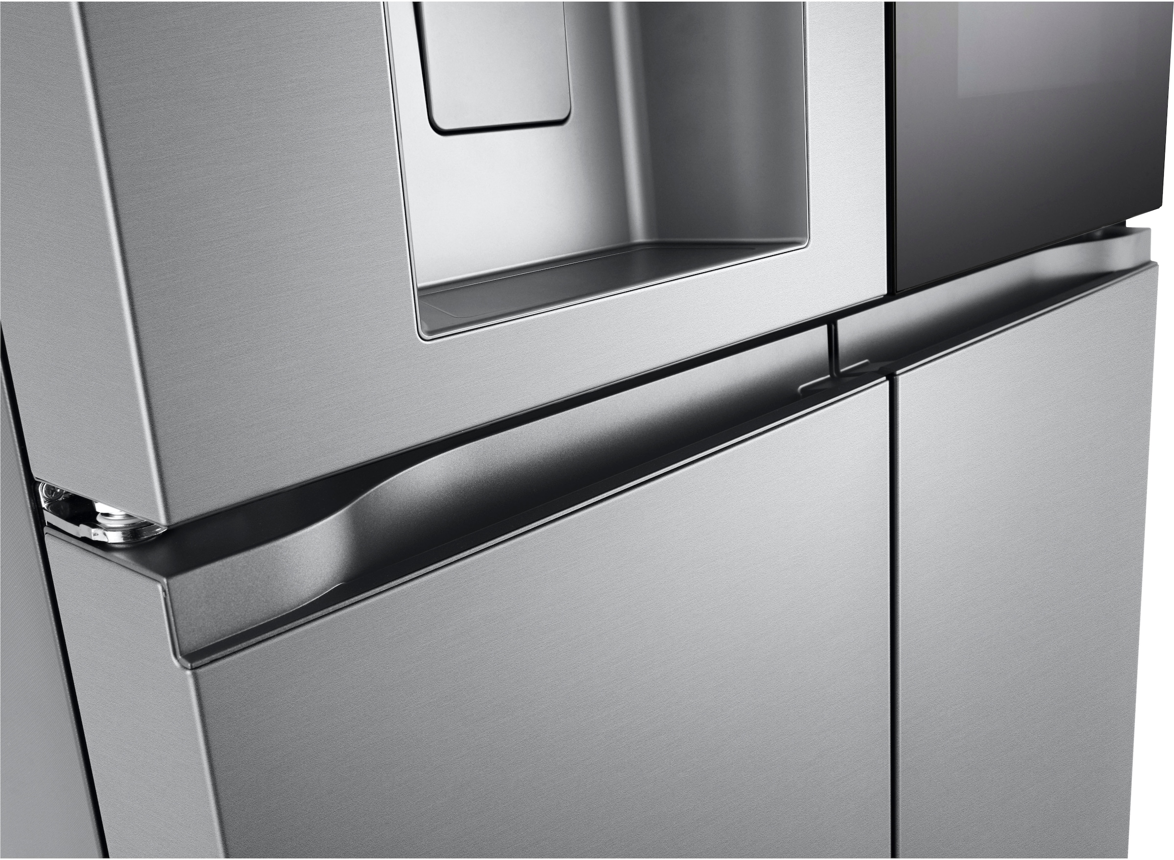 LG Multi Door »GMG960MBEE«, InstaView®: zweimal klopfen, reinschauen! mit Craft Ice - Spender