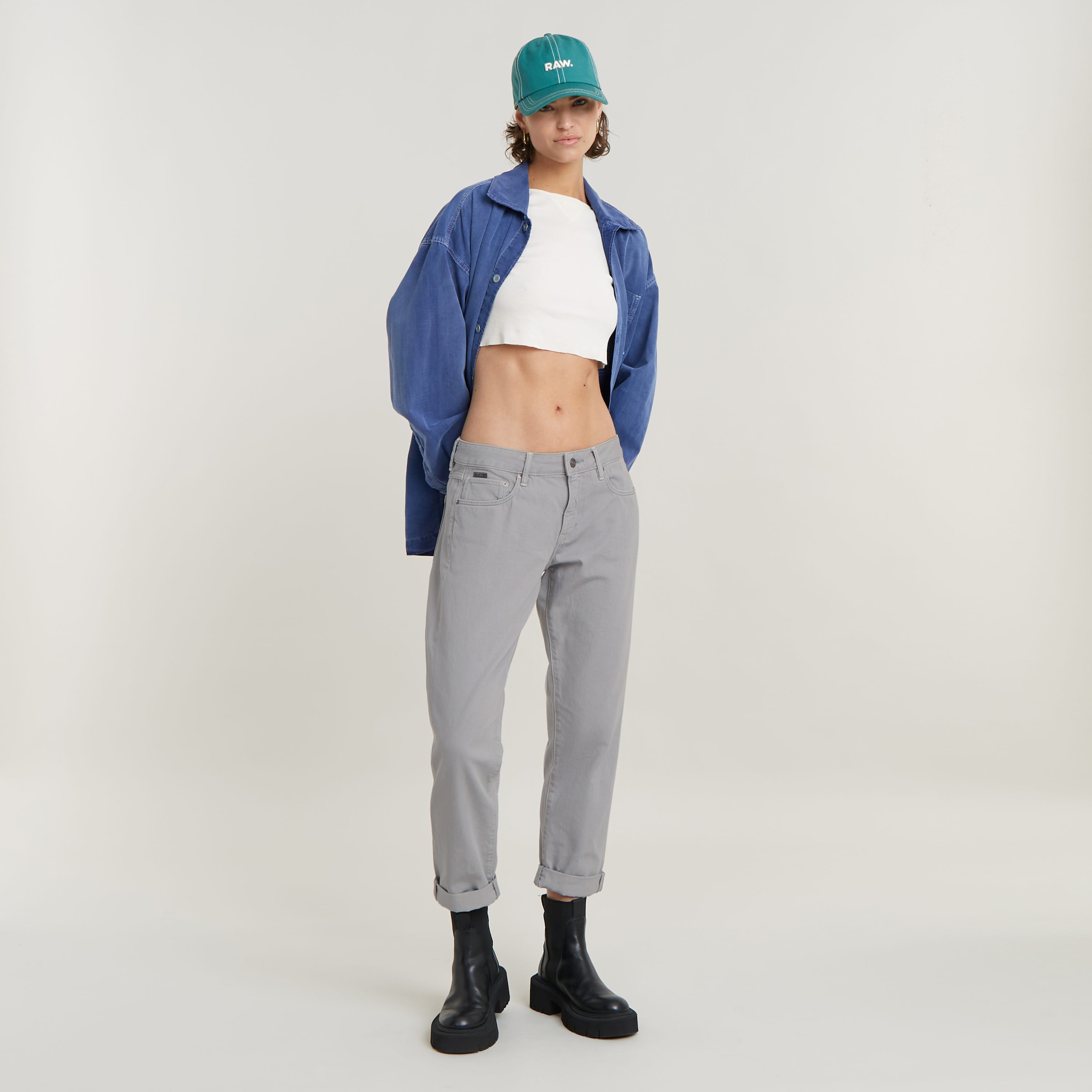 G-STAR Boyfriend-Jeans »Kate«, Baumwollstretch Denim Qualität für hohen Tragekomfort
