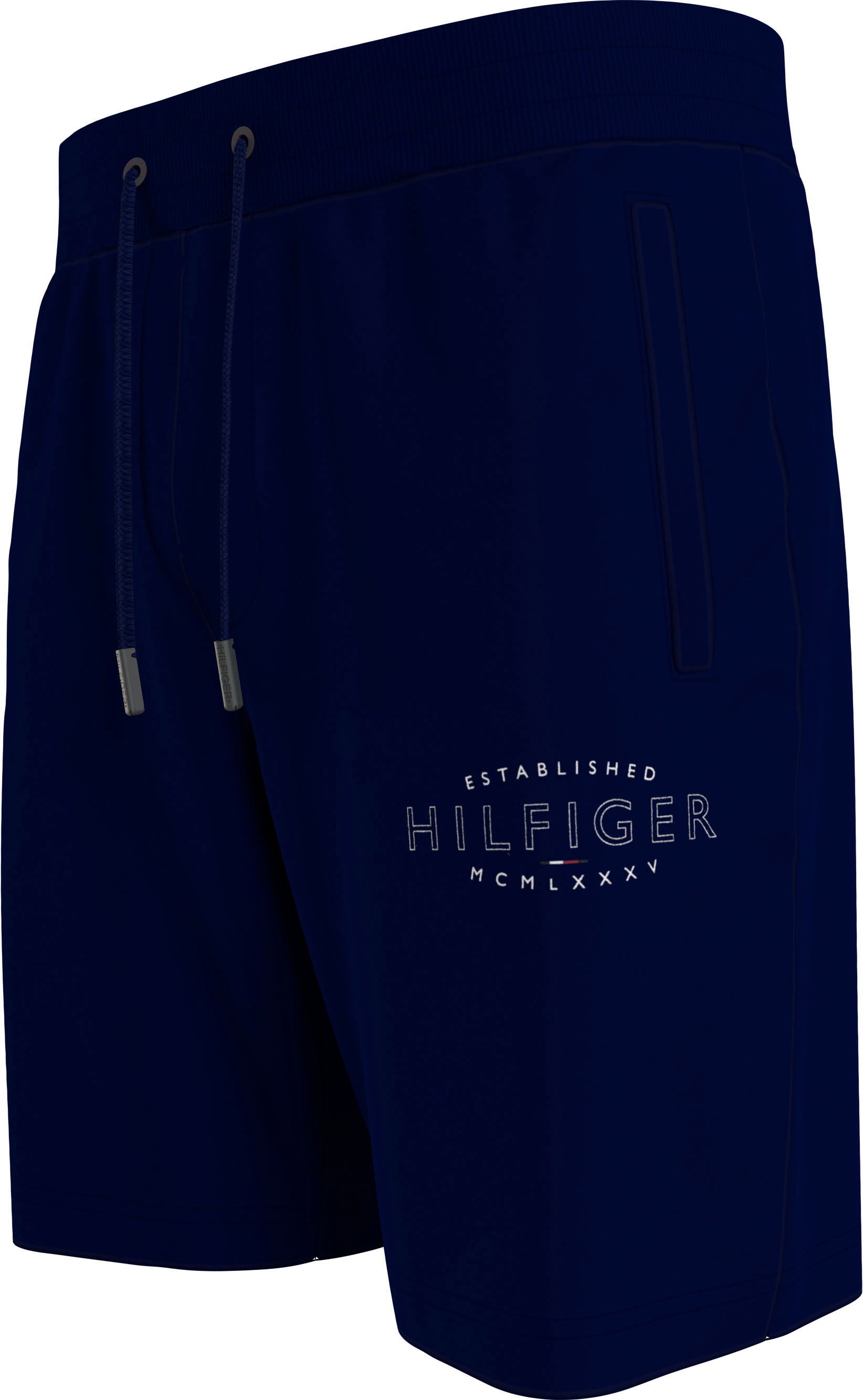 Tommy Hilfiger Sweatshorts »HILFIGER CURVE LOGO SWEATSHORT«, mit Tommy  Hilfiger Logoprägung bei ♕
