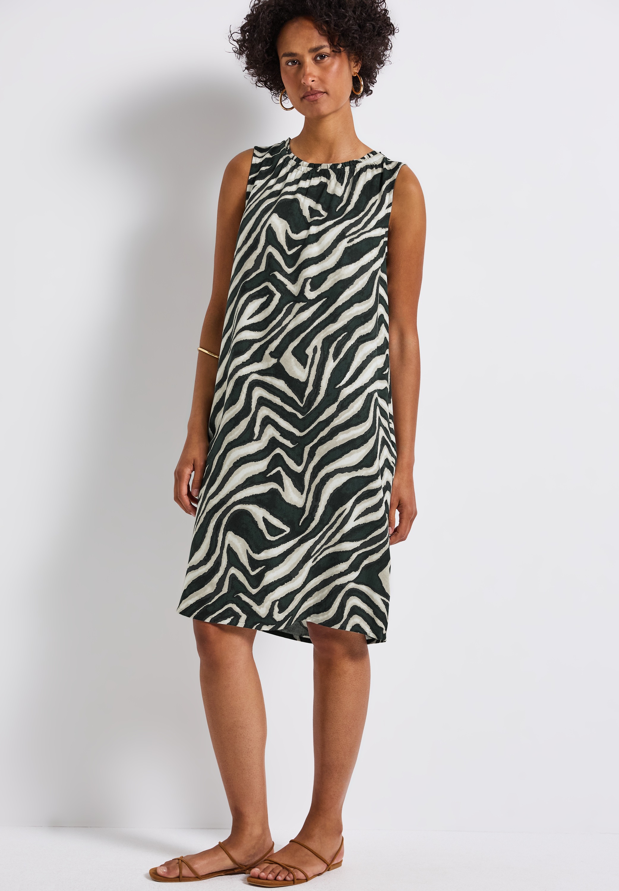 STREET ONE Minikleid, mit All-Over Print