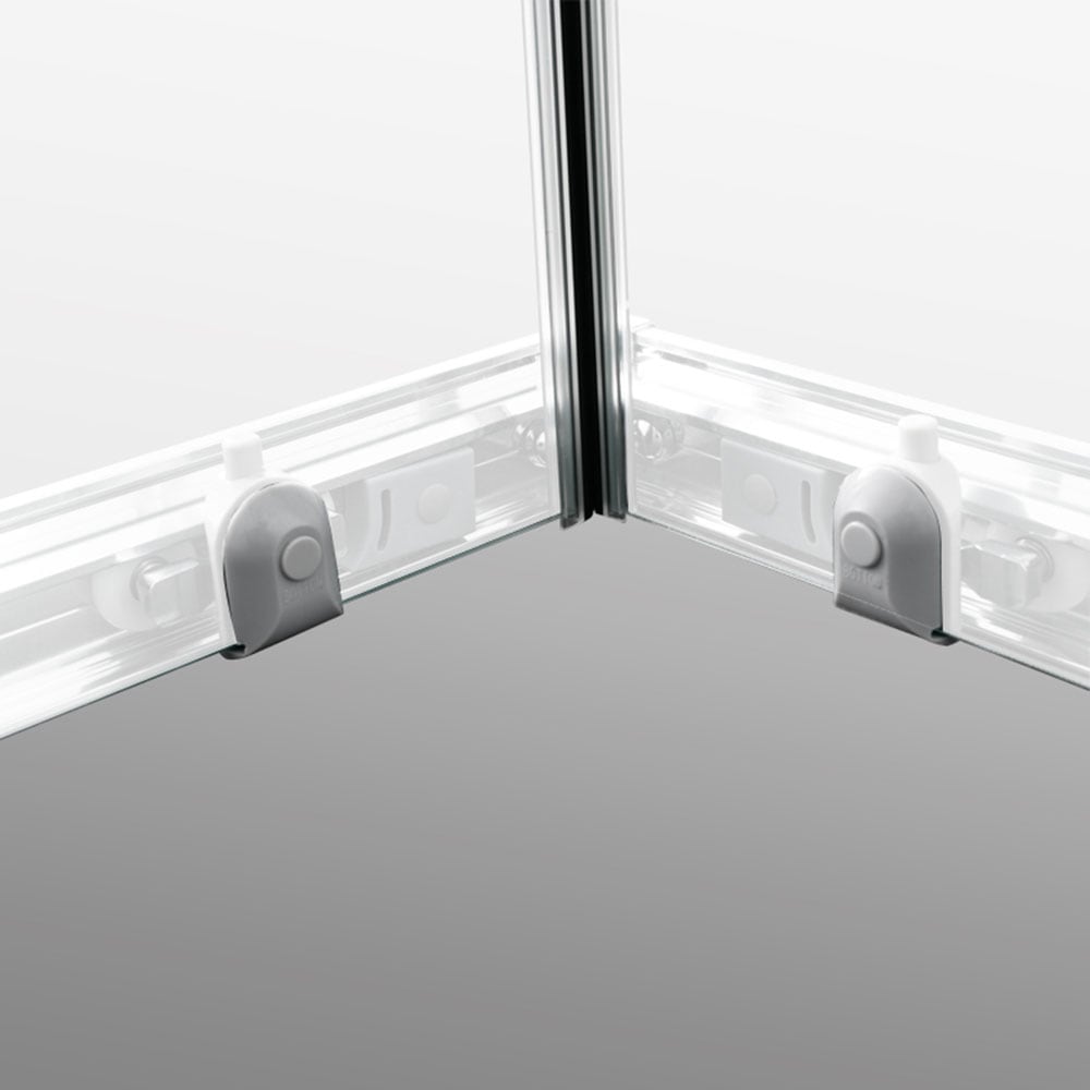 welltime Eckdusche »New Summer« Milchglas