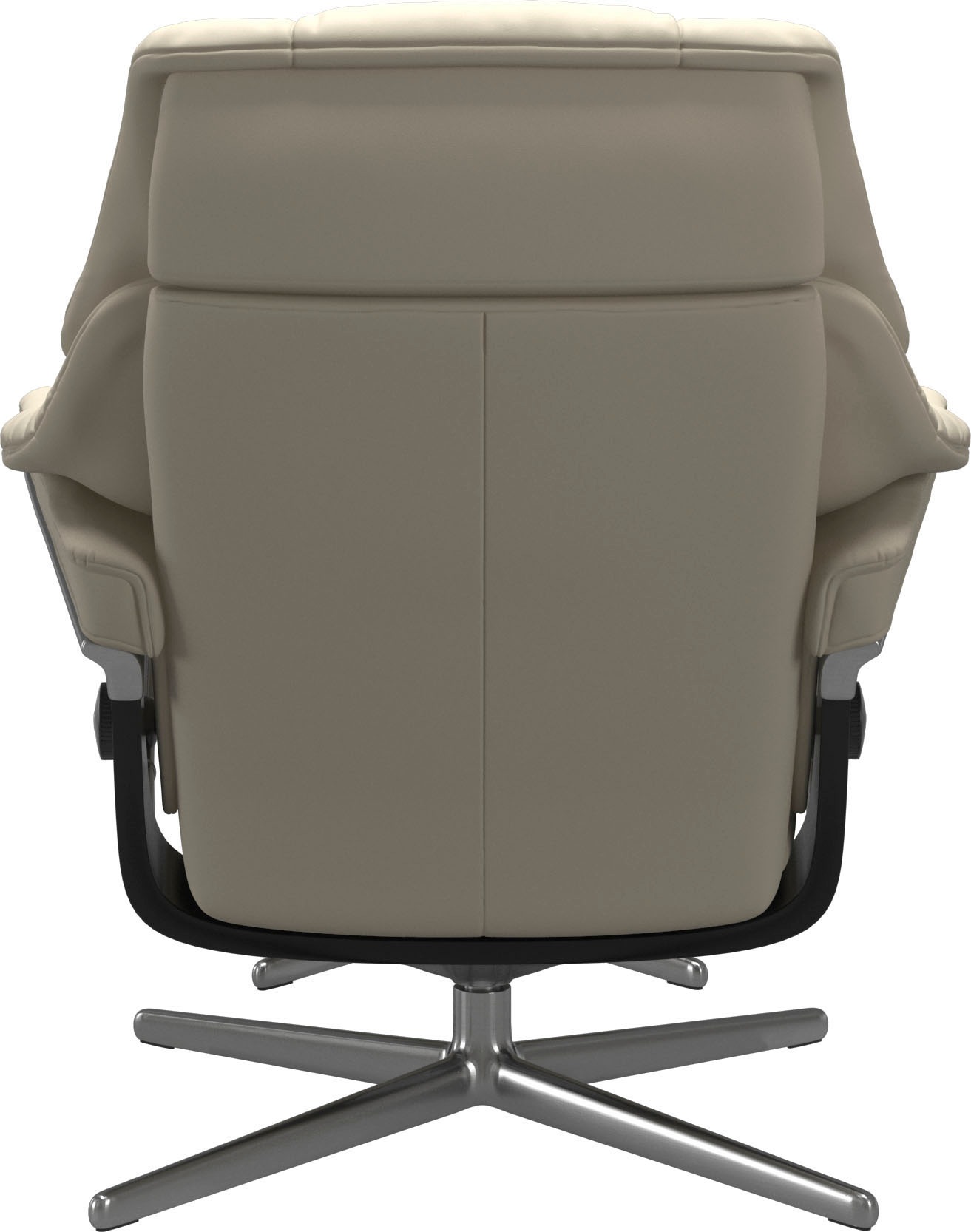 Stressless® Relaxsessel »Reno«, mit Cross Base, Größe S, M & L, Holzakzent Schwarz