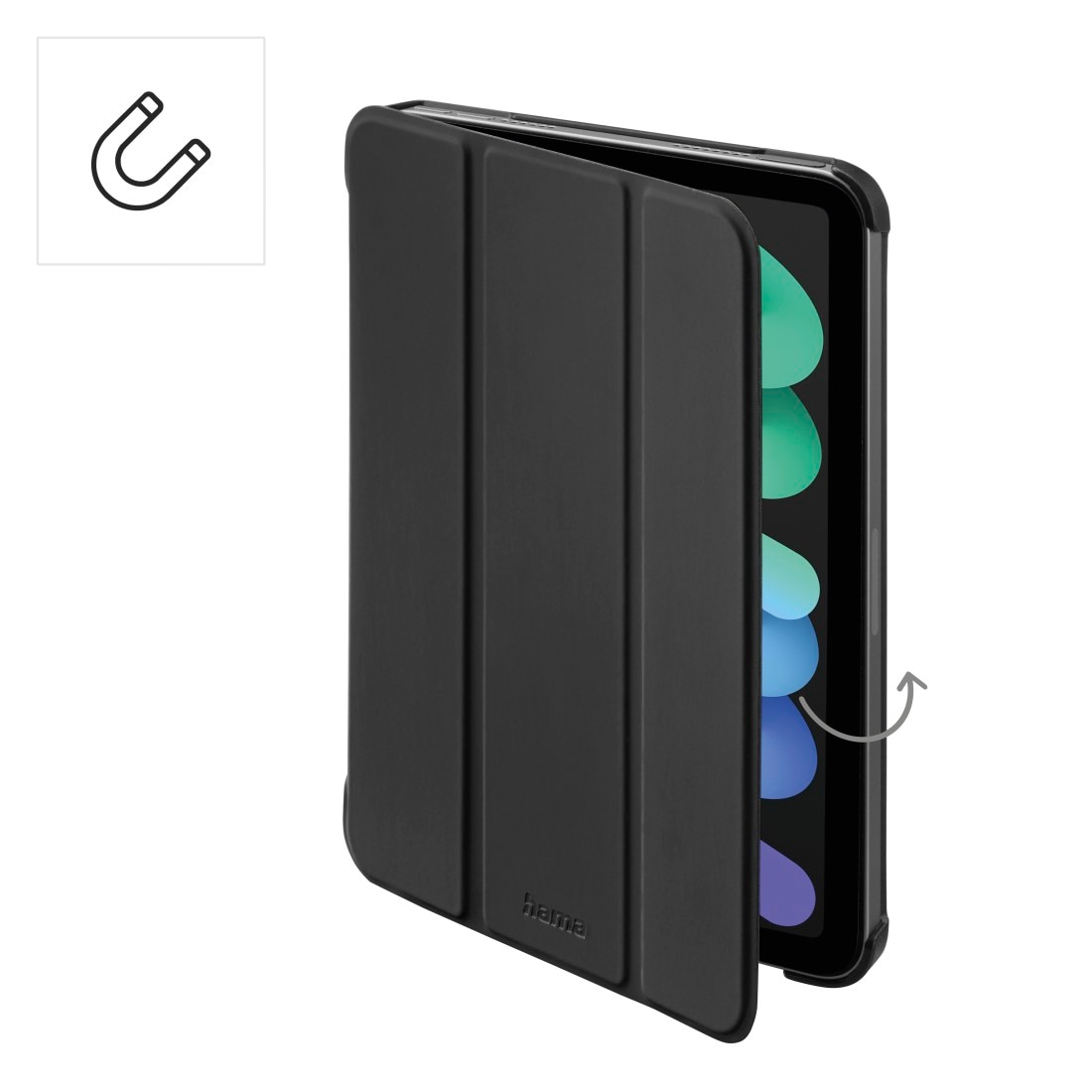 Hama Tablet-Hülle »Schutzhülle "Fold" für Apple iPad mini 8.3" (2024)« Tablet